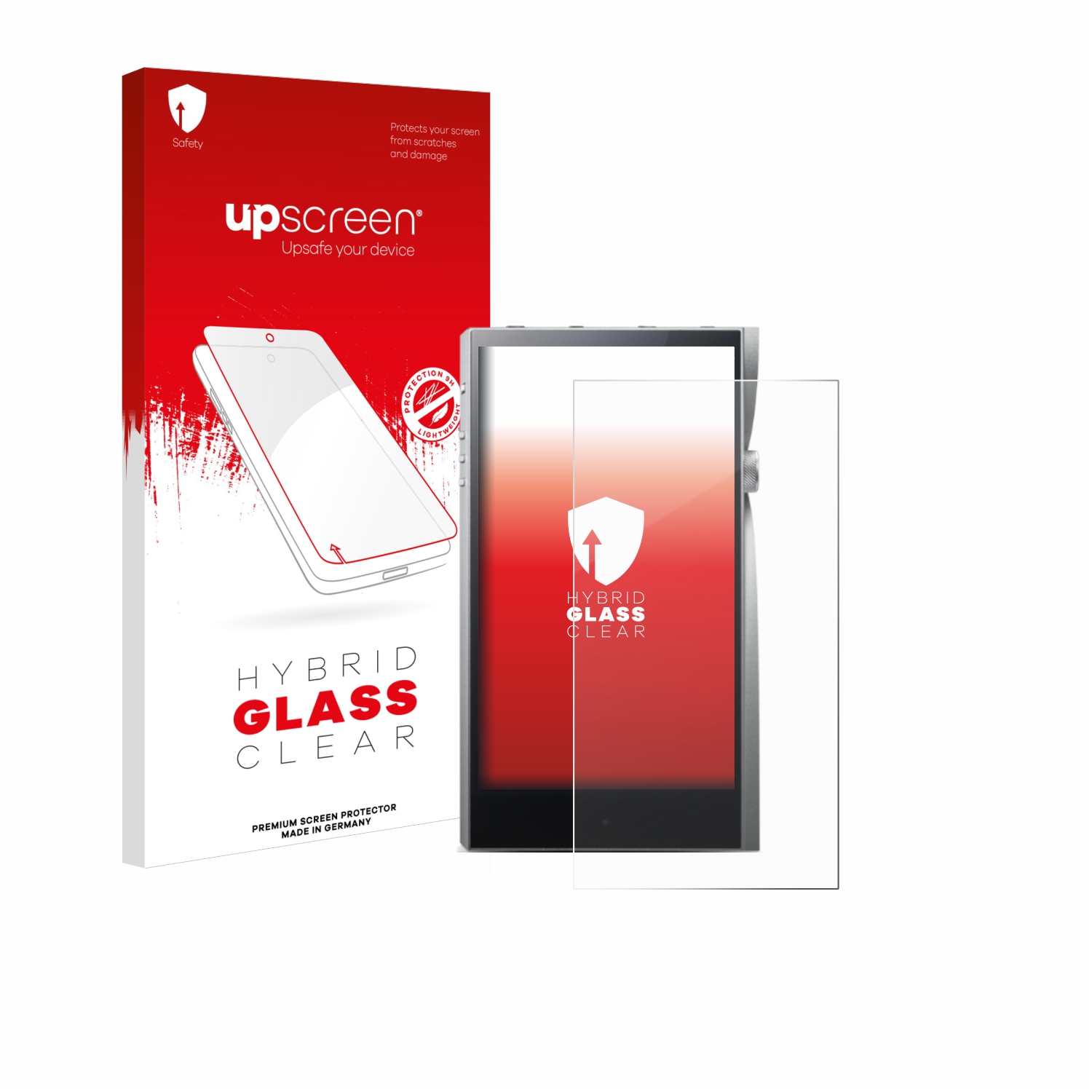 čirá skleněná fólie upscreen Hybrid Glas pro Astell&Kern A&futura SE200