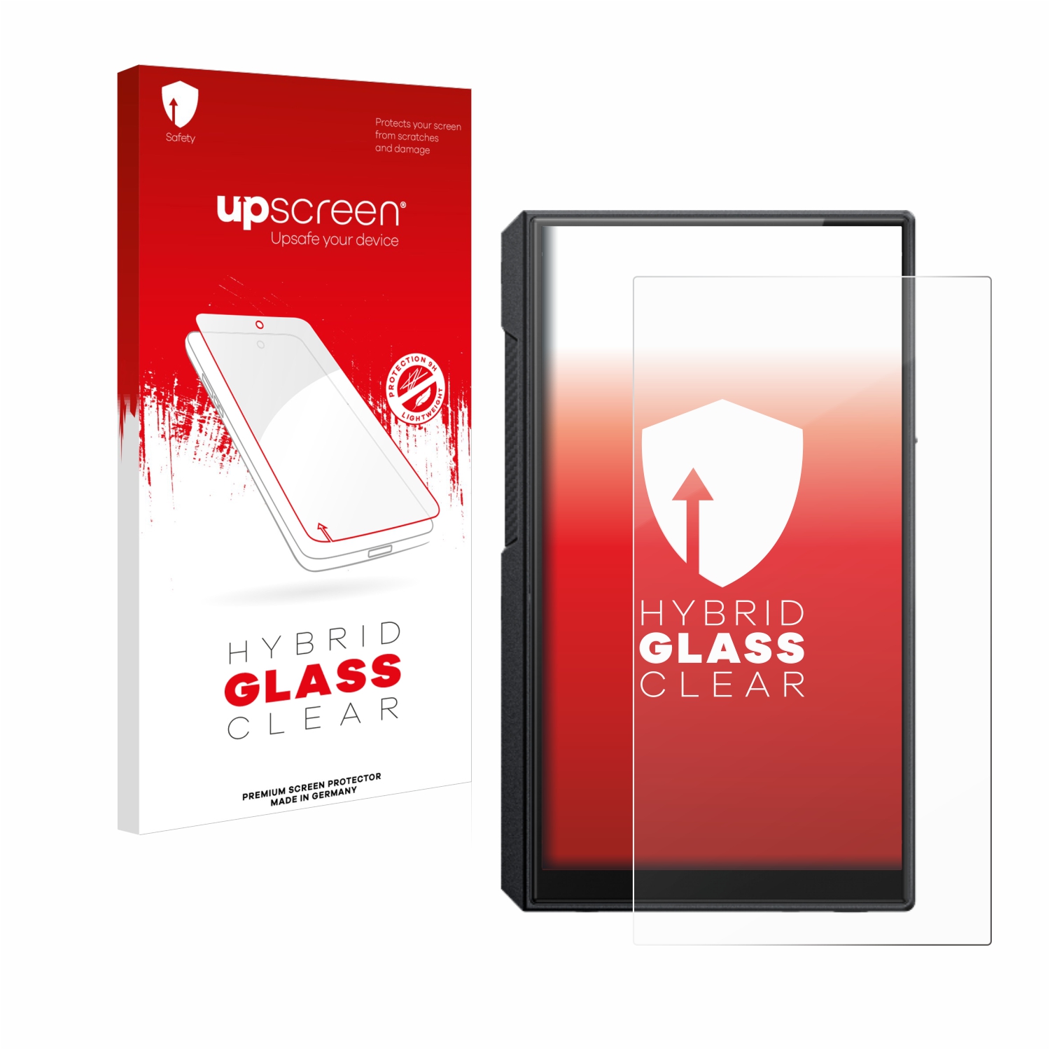 čirá skleněná fólie upscreen Hybrid Glas pro FiiO M11s