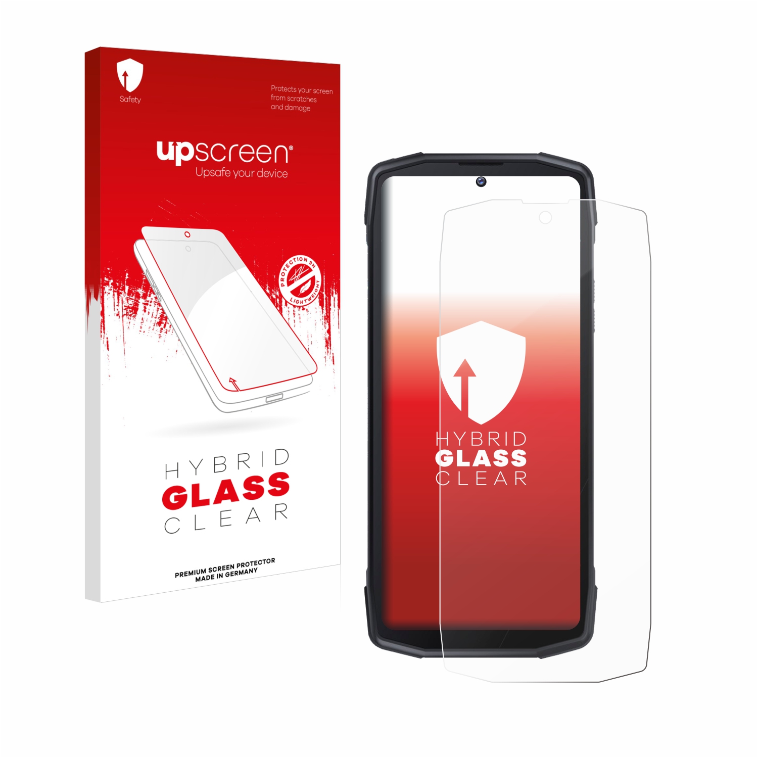 čirá skleněná fólie upscreen Hybrid Glas pro Cubot King Kong Star