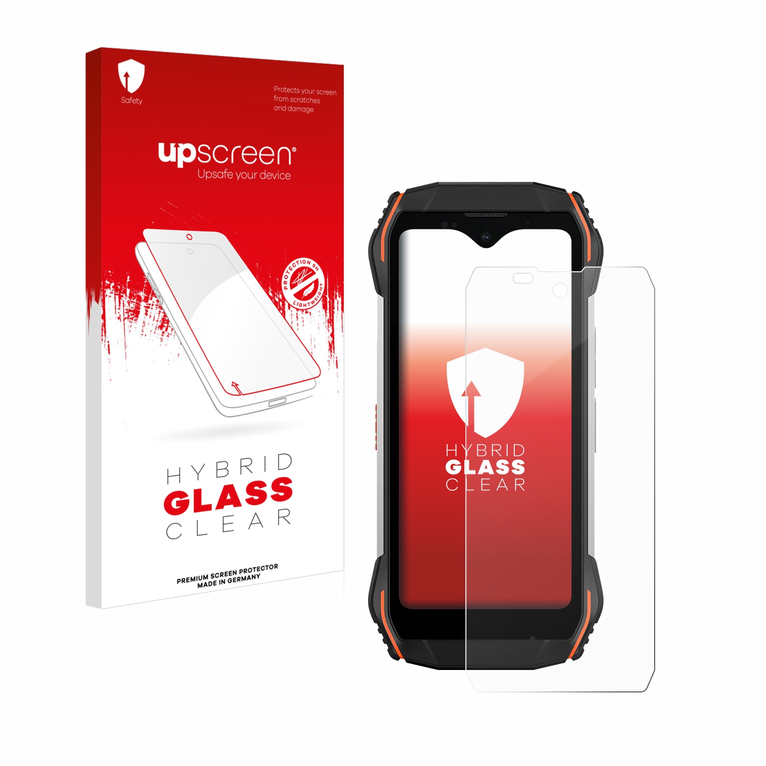 čirá skleněná fólie upscreen Hybrid Glas pro Blackview N6000