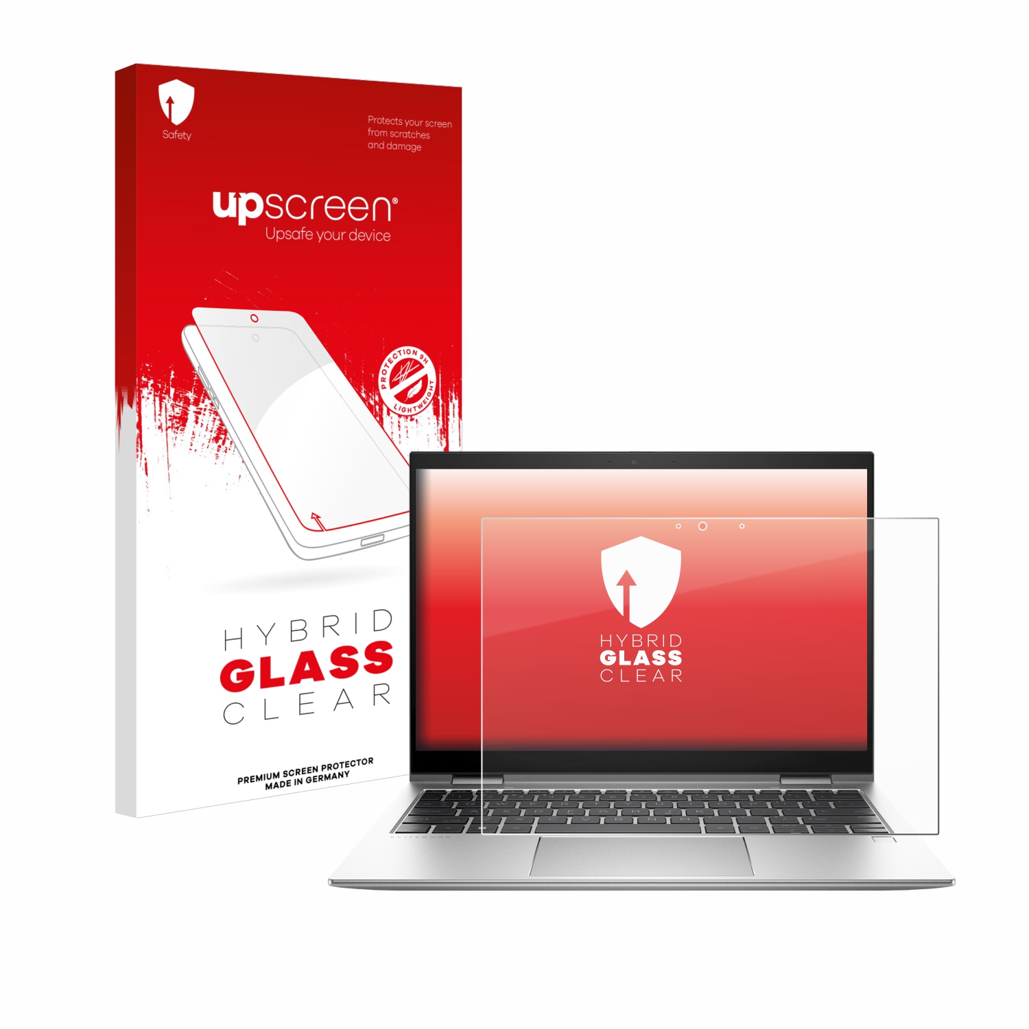 čirá skleněná fólie upscreen Hybrid Glas pro HP EliteBook x360 830 G10