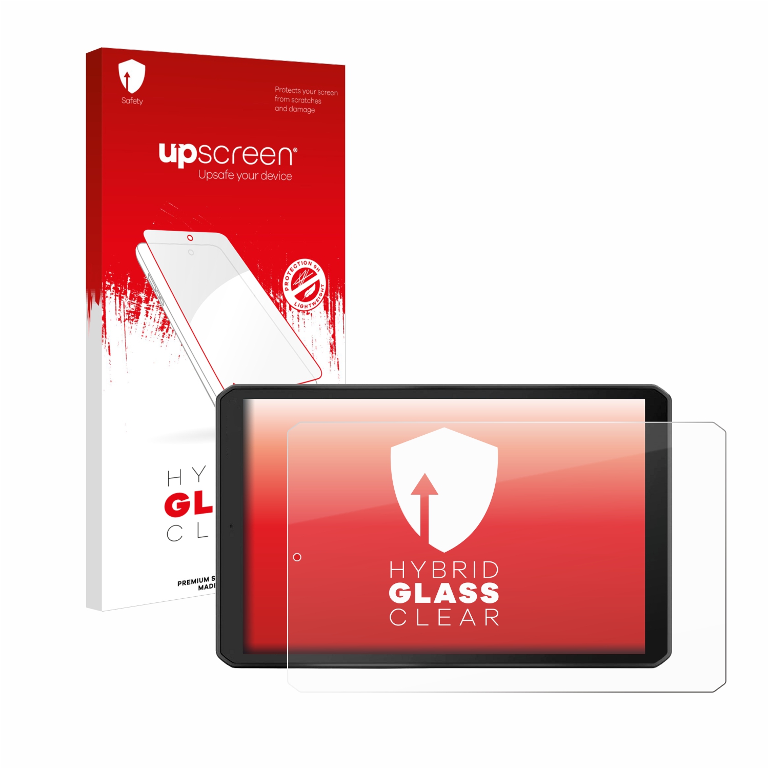 čirá skleněná fólie upscreen Hybrid Glas pro Garmin Camper 895