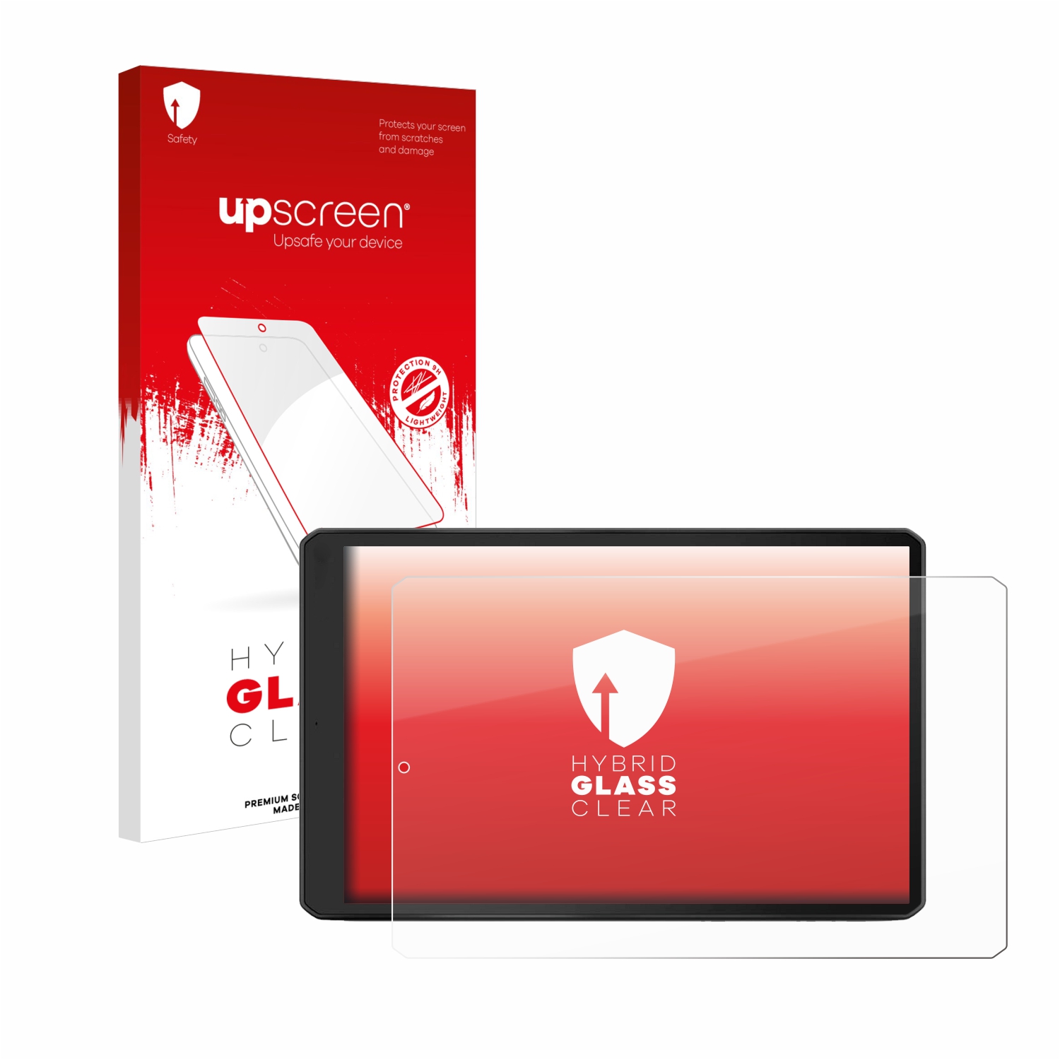 čirá skleněná fólie upscreen Hybrid Glas pro Garmin Camper 1095