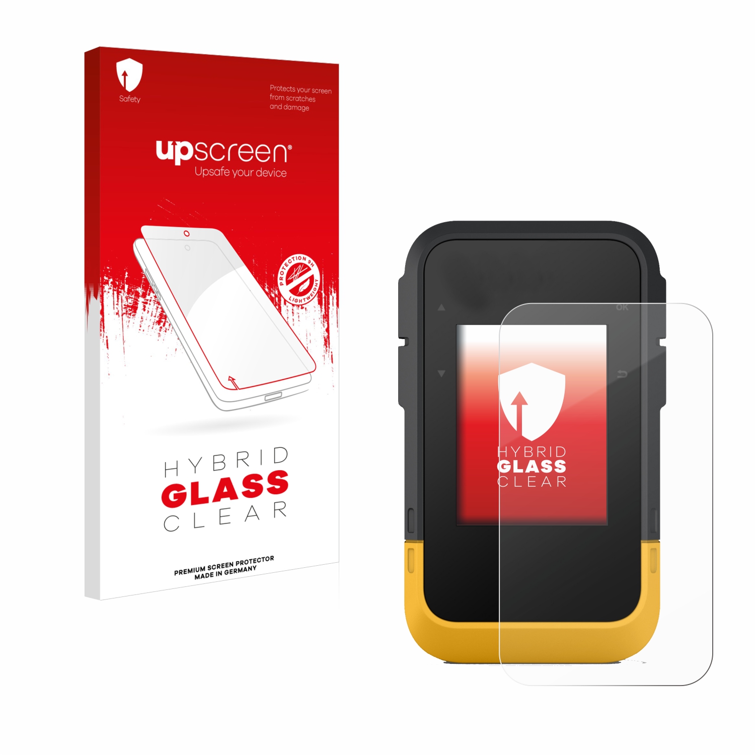 čirá skleněná fólie upscreen Hybrid Glas pro Garmin eTrex SE