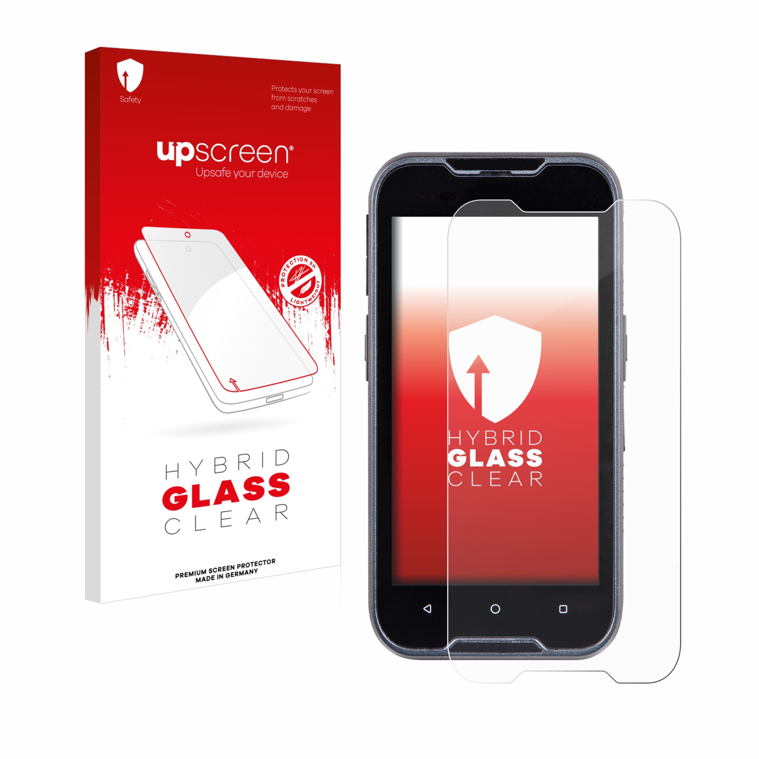 čirá skleněná fólie upscreen Hybrid Glas pro Datalogic Memor 11