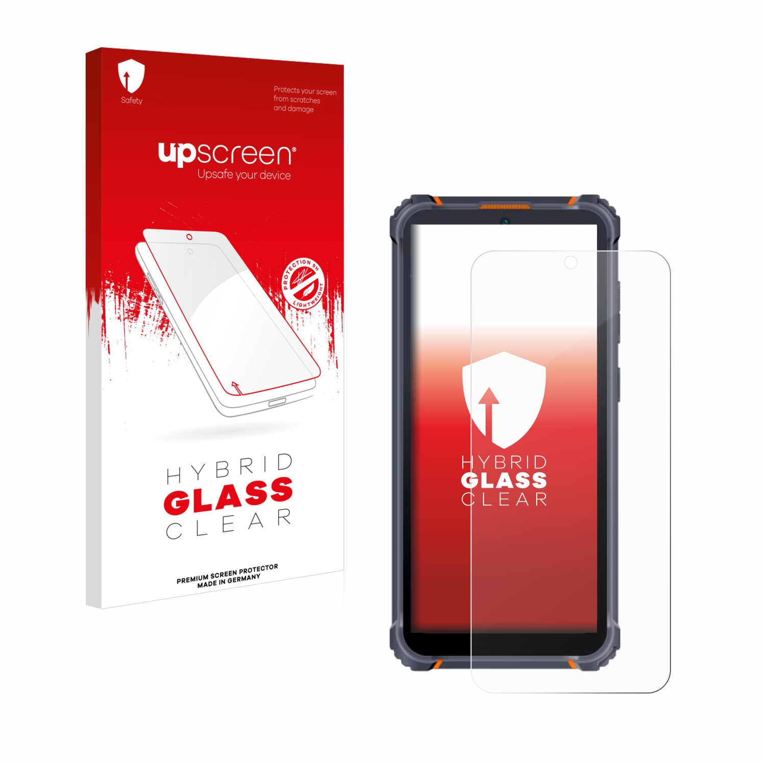 čirá skleněná fólie upscreen Hybrid Glas pro Hotwav W10