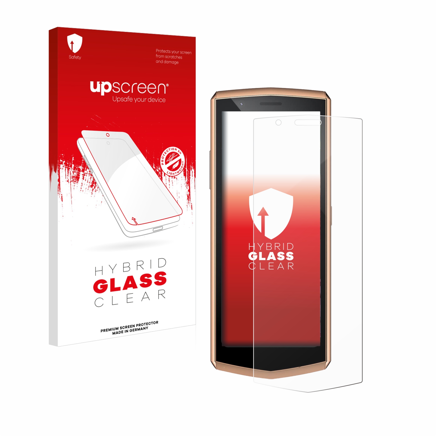 čirá skleněná fólie upscreen Hybrid Glas pro Cubot Pocket 3