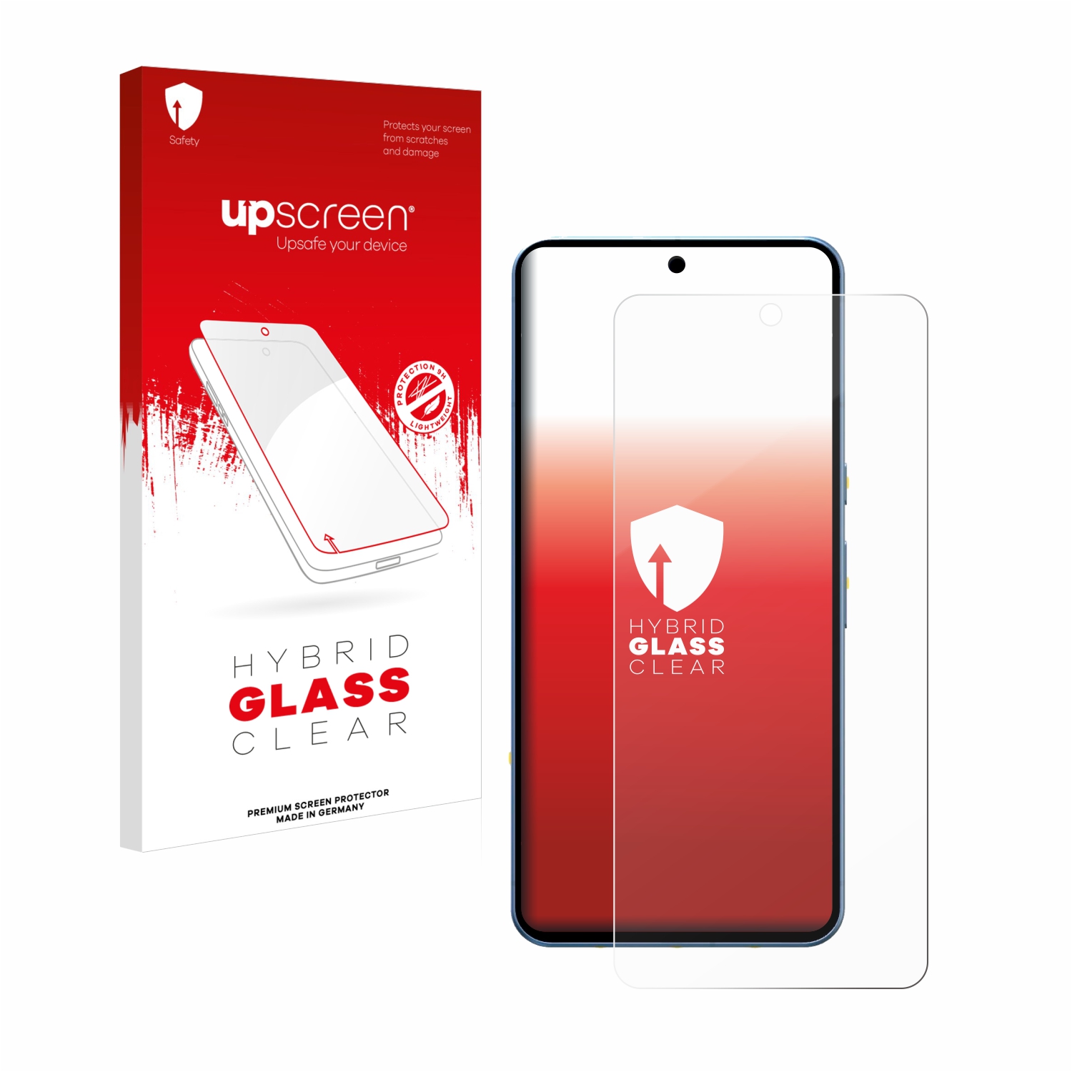 čirá skleněná fólie upscreen Hybrid Glas pro Google Pixel 8 Pro