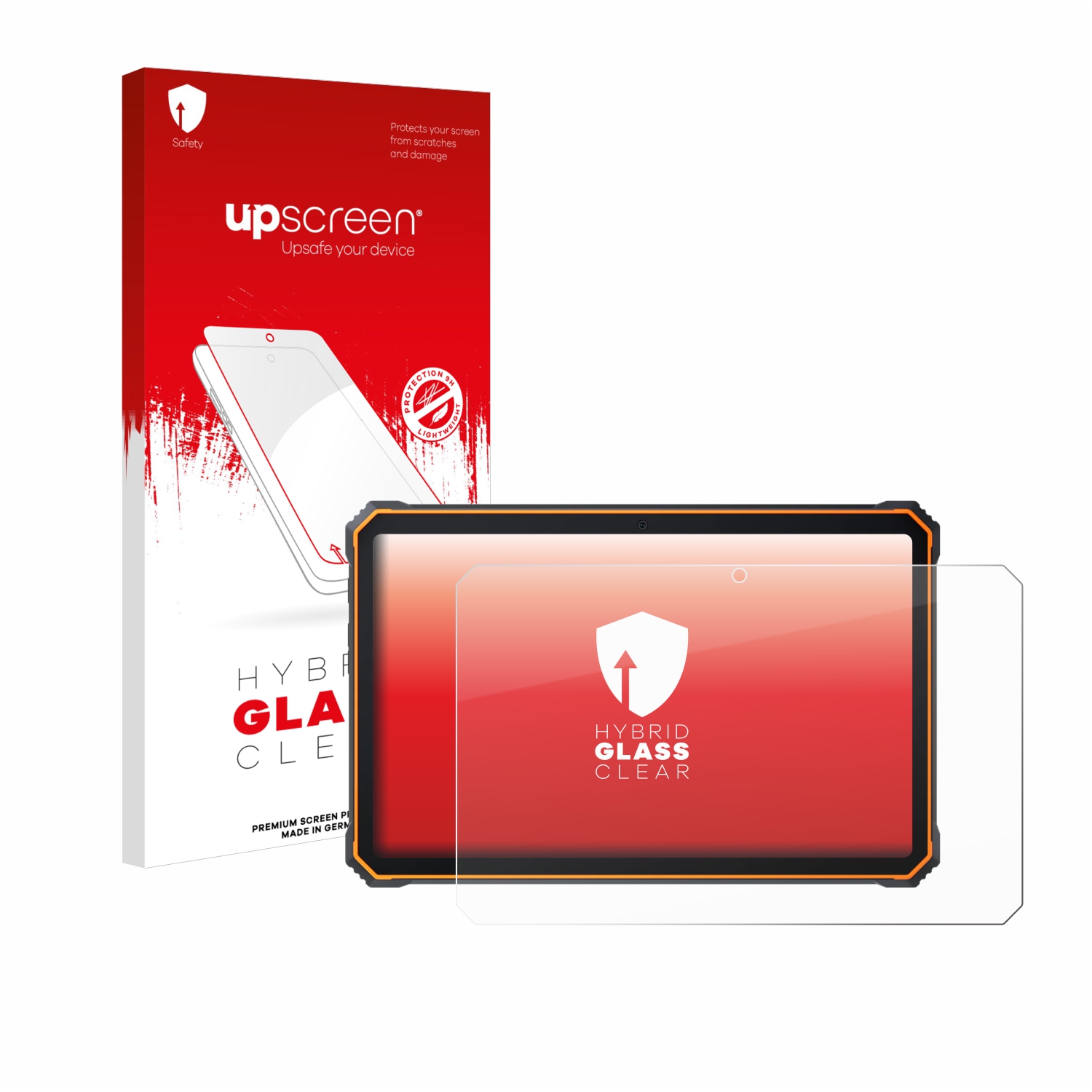 čirá skleněná fólie upscreen Hybrid Glas pro Blackview Active 8 Pro 10.36