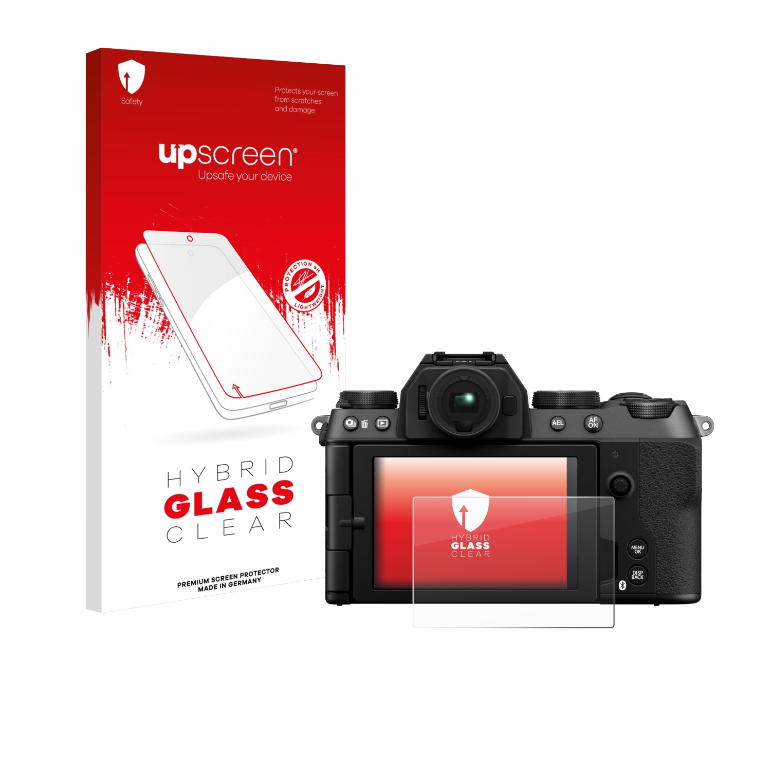 čirá skleněná fólie upscreen Hybrid Glas pro Fujifilm X-S20