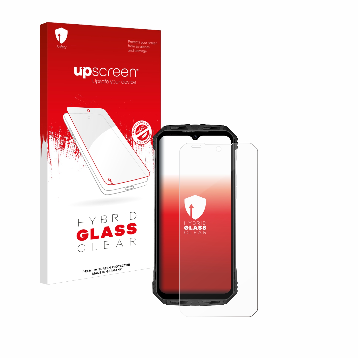 čirá skleněná fólie upscreen Hybrid Glas pro Doogee S110