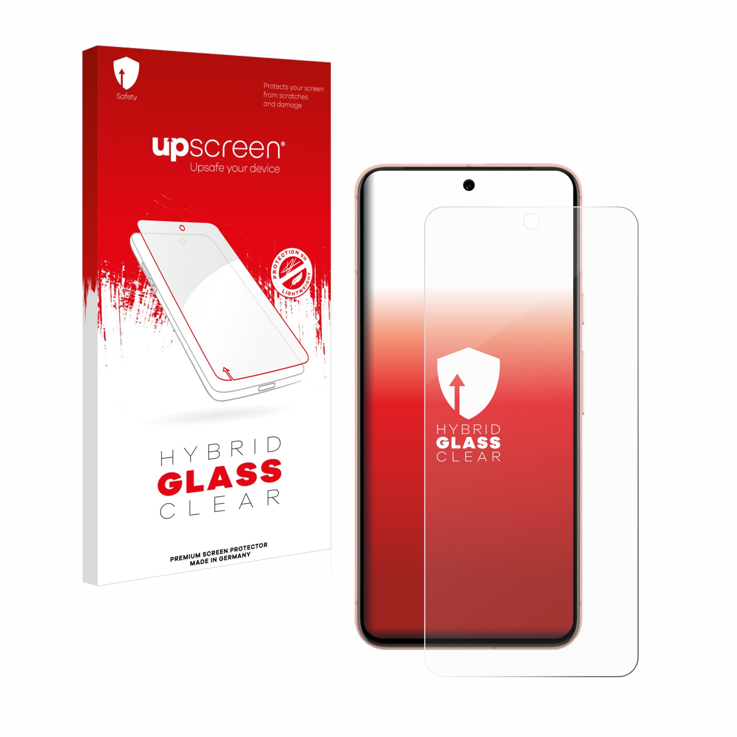 čirá skleněná fólie upscreen Hybrid Glas pro Google Pixel 8