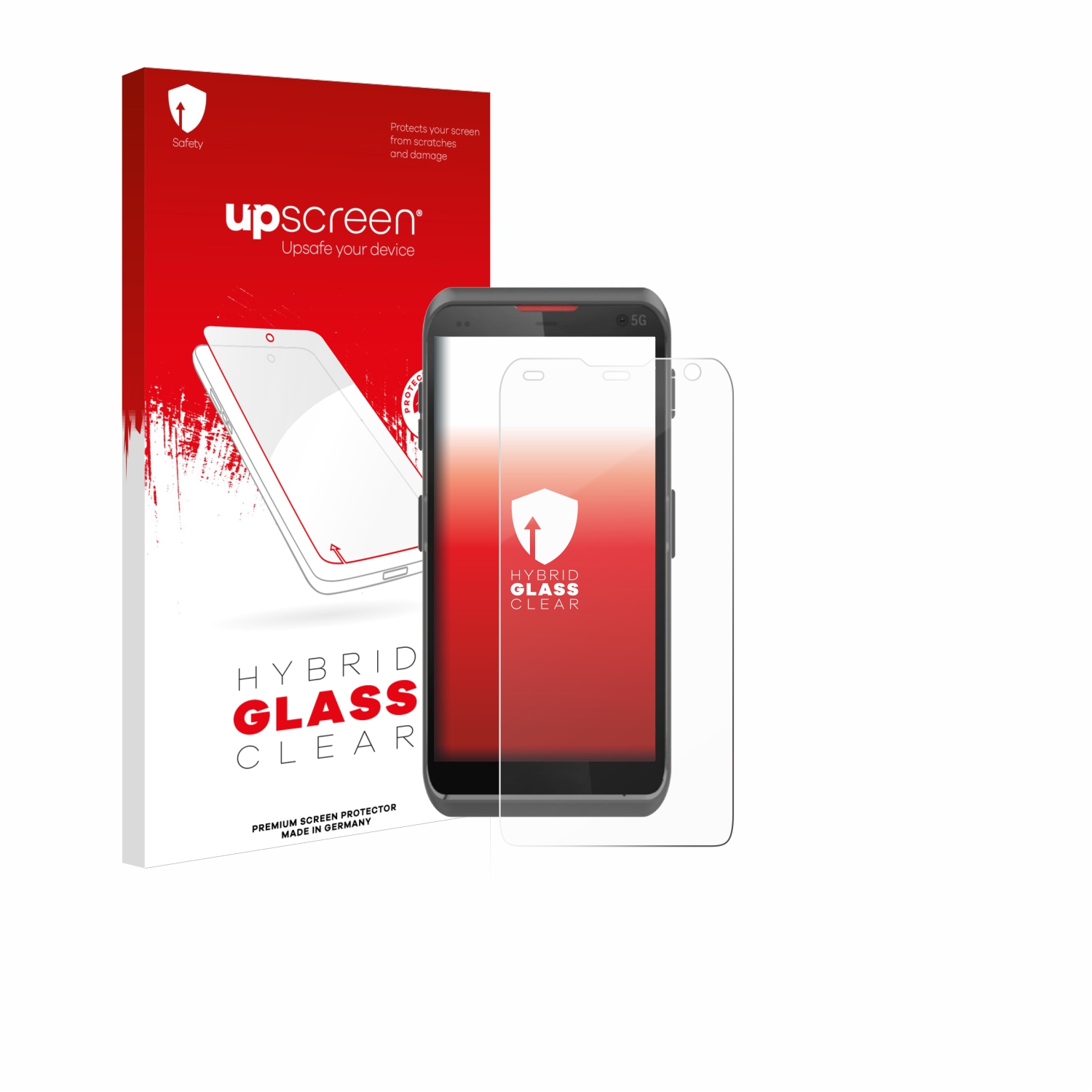 čirá skleněná fólie upscreen Hybrid Glas pro Honeywell ScanPal EDA57