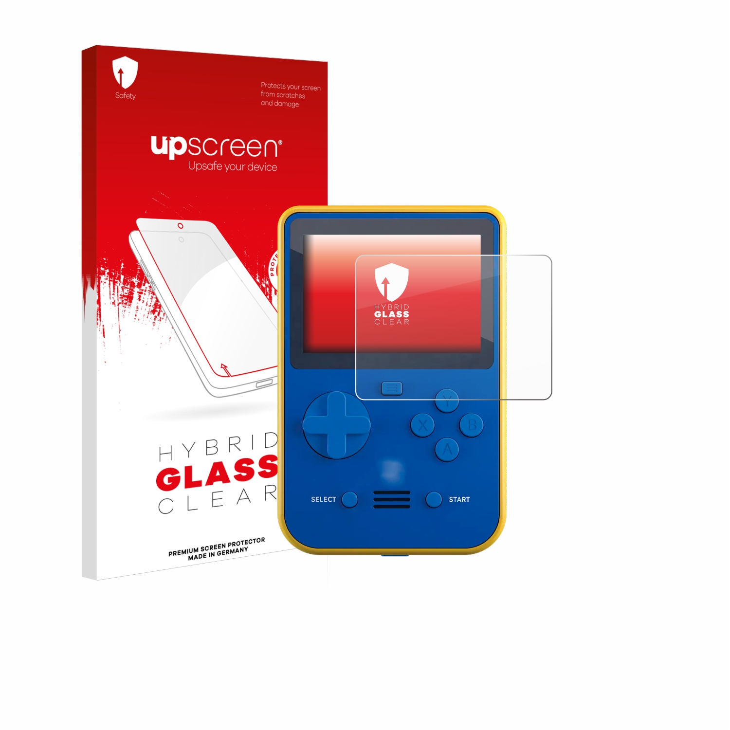 čirá skleněná fólie upscreen Hybrid Glas pro Blaze Super Pocket