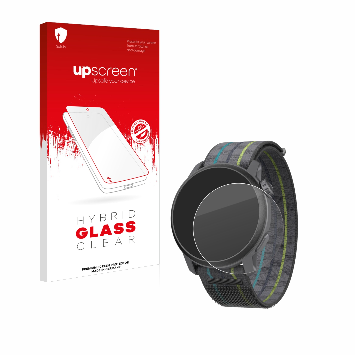 čirá skleněná fólie upscreen Hybrid Glas pro Coros Pace 3