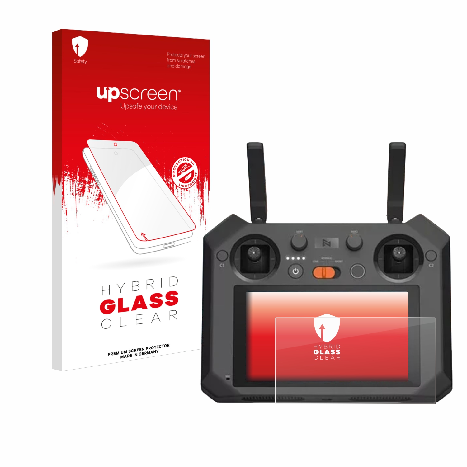čirá skleněná fólie upscreen Hybrid Glas pro FIMI TX10A