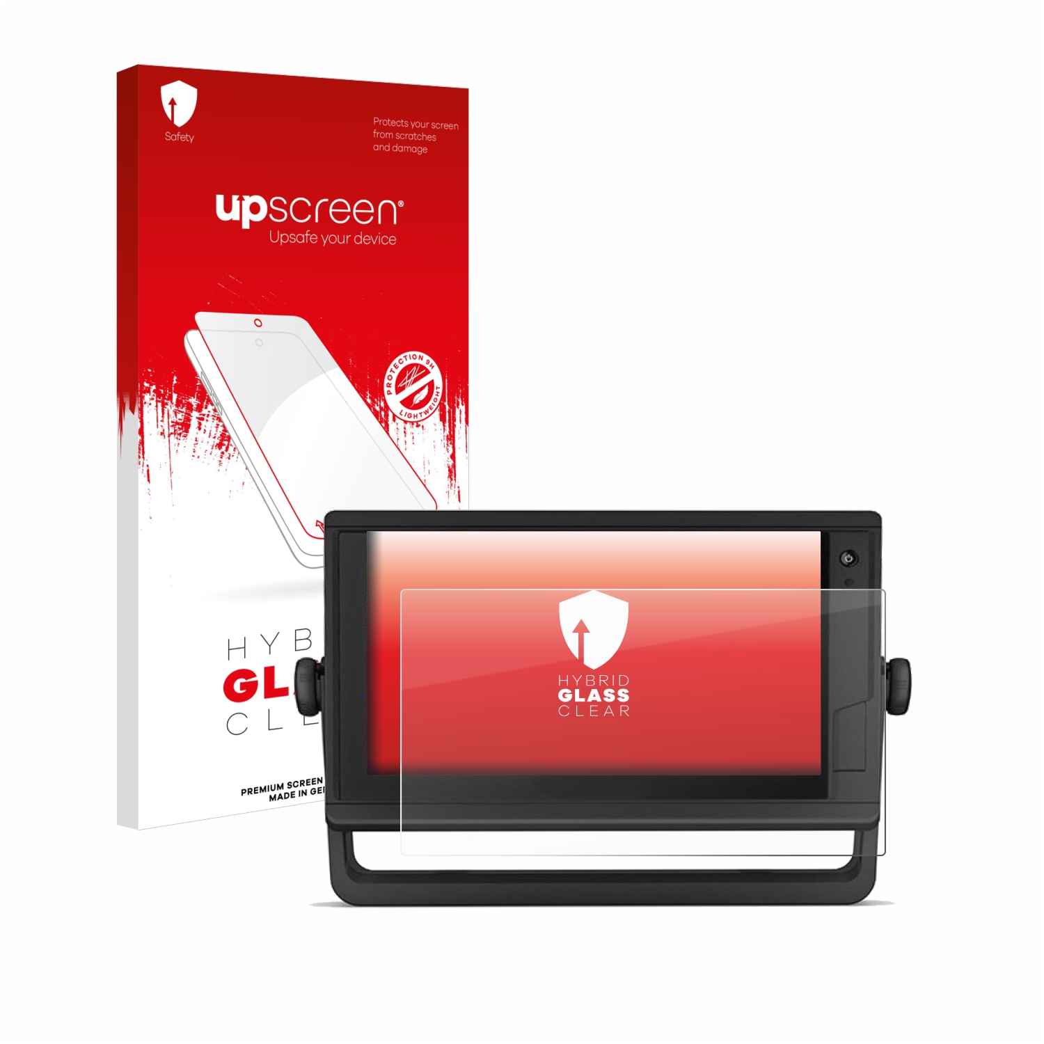 čirá skleněná fólie upscreen Hybrid Glas pro Garmin GPSMAP 922