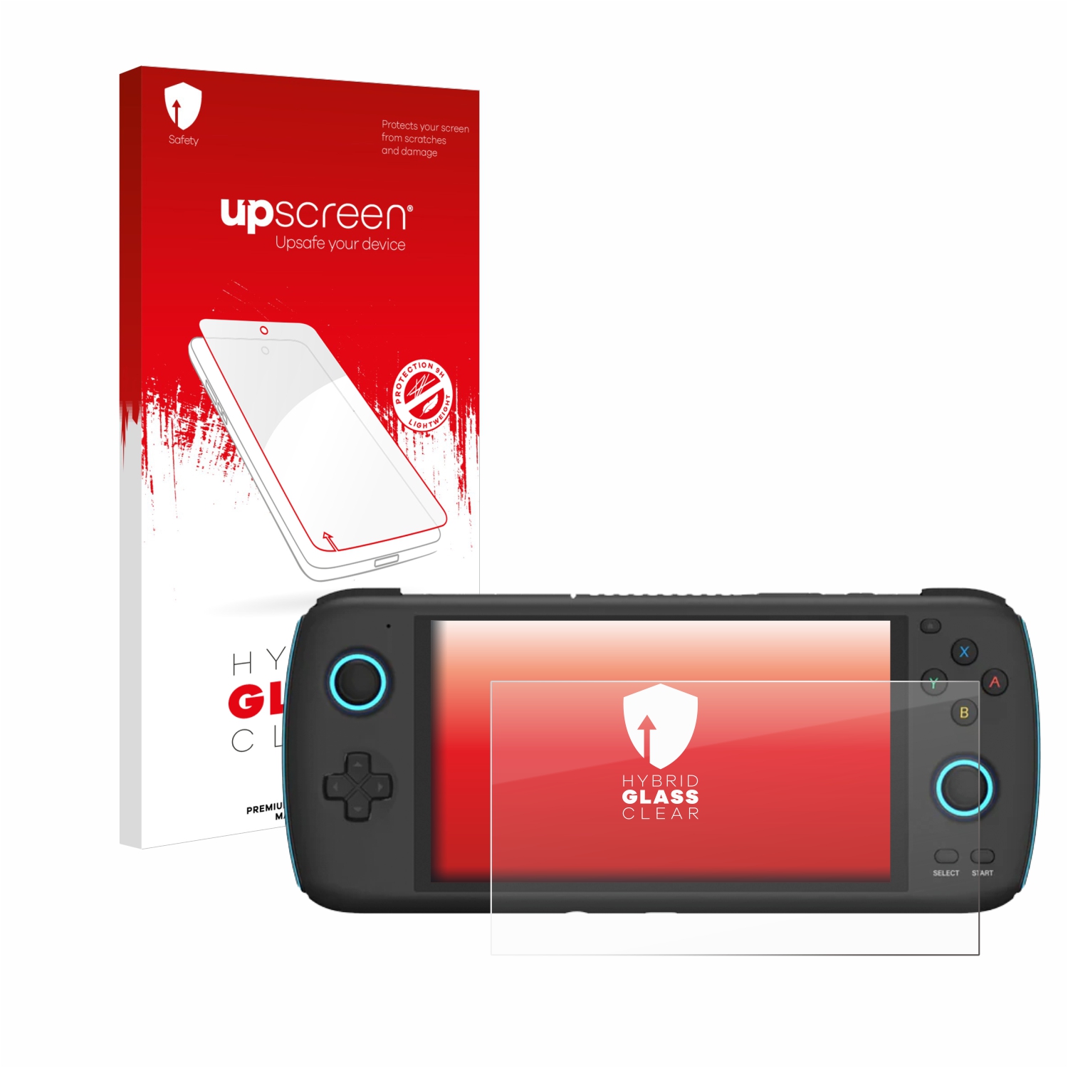 čirá skleněná fólie upscreen Hybrid Glas pro AYN Odin Lite