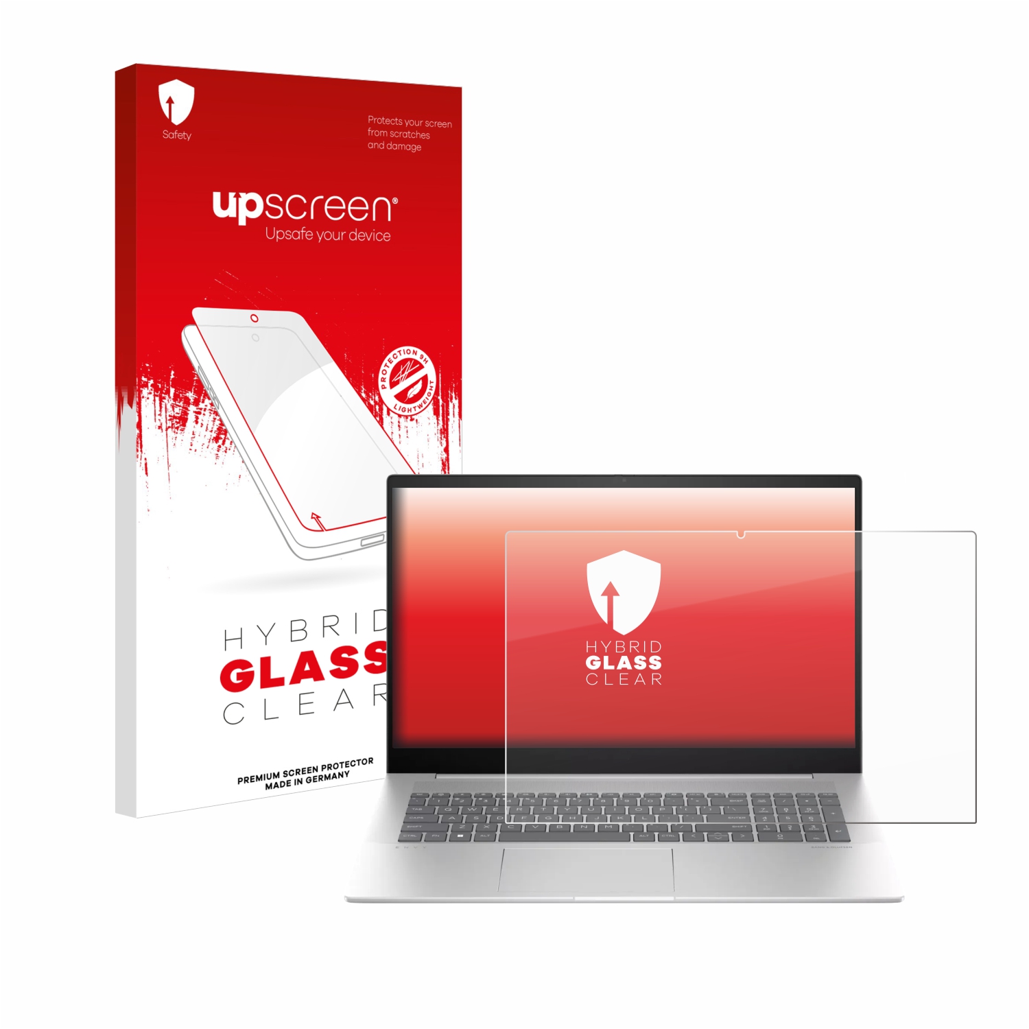 čirá skleněná fólie upscreen Hybrid Glas pro HP Envy 17-cw0000