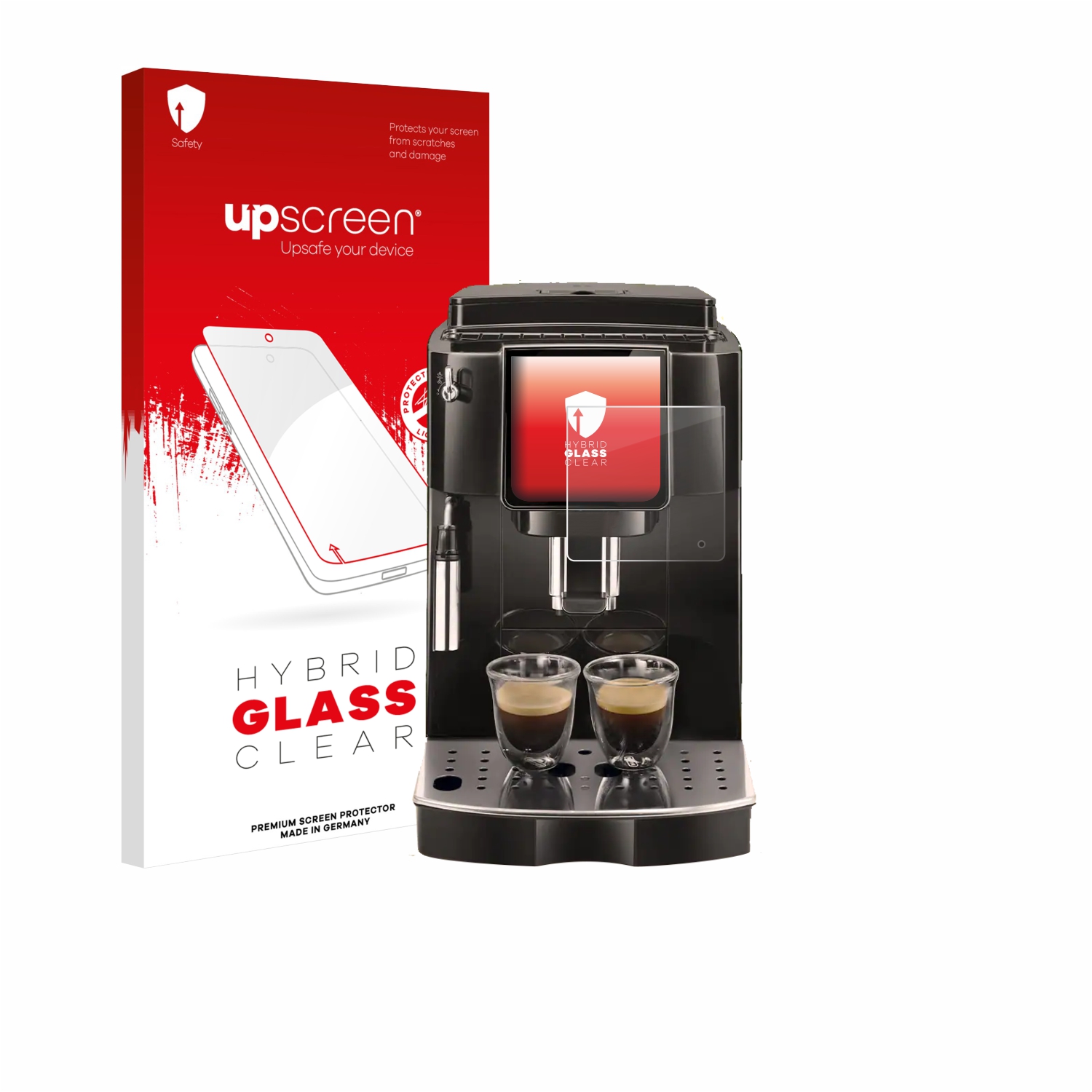 čirá skleněná fólie upscreen Hybrid Glas pro DeLonghi Magnifica Start ECAM222.60