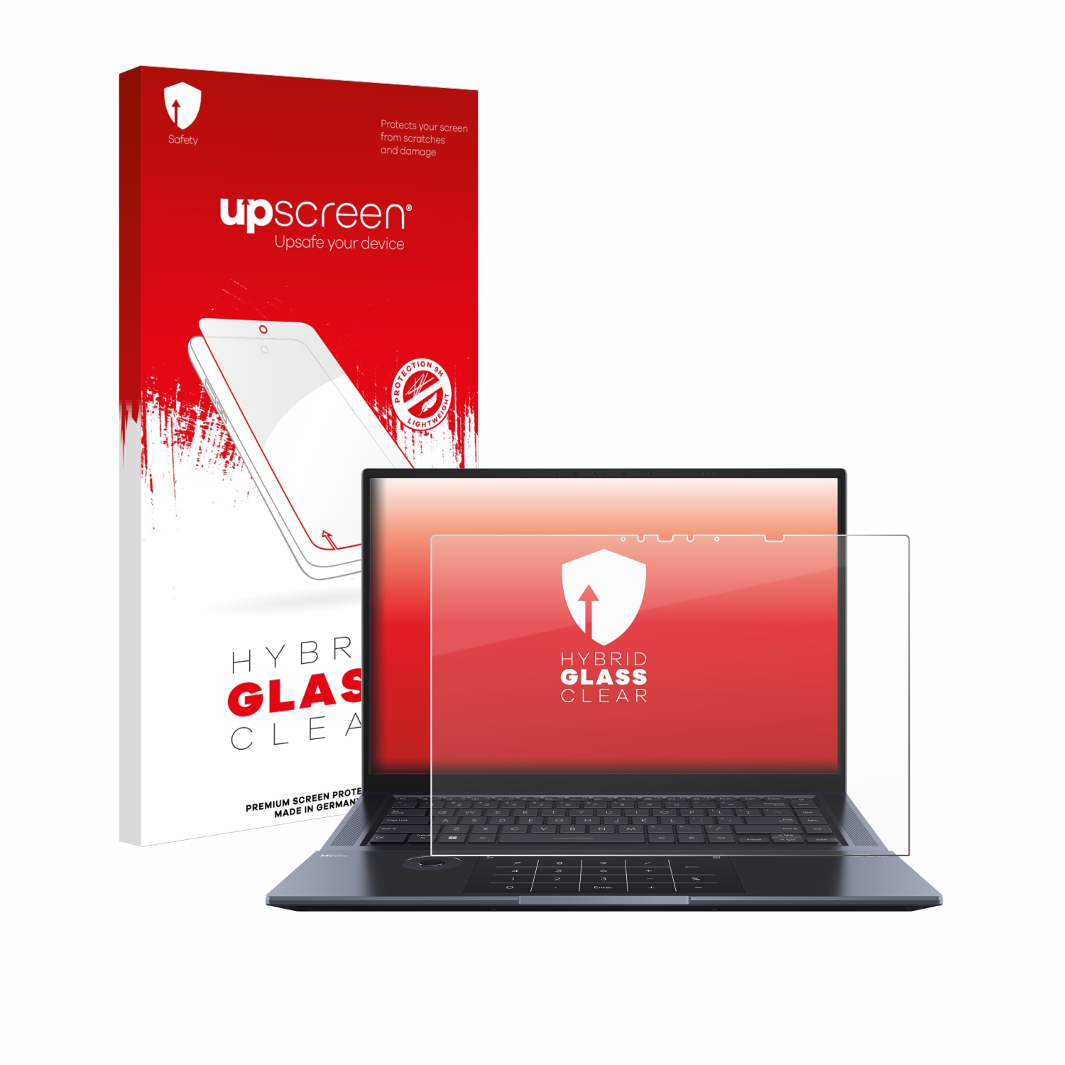 čirá skleněná fólie upscreen Hybrid Glas pro ASUS ZenBook Pro 16X OLED