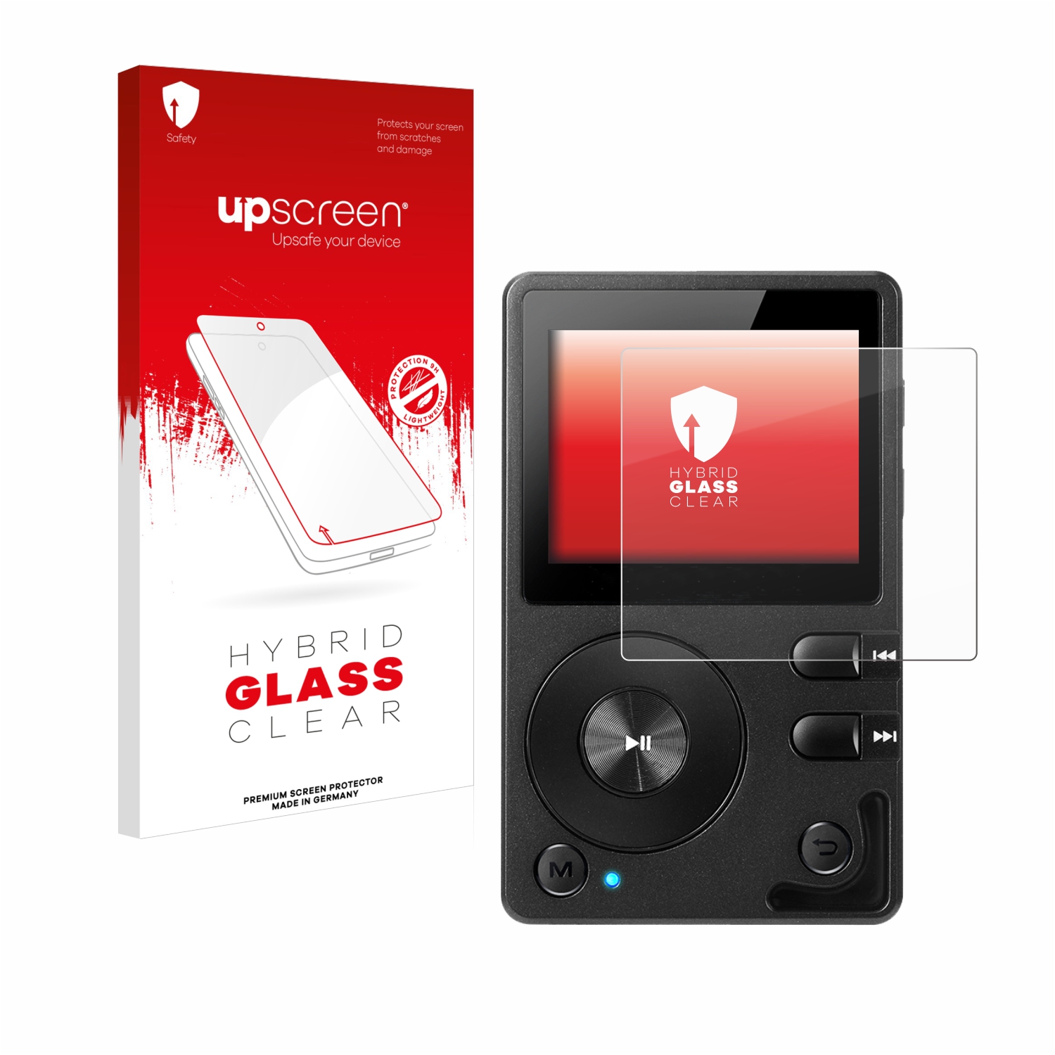 čirá skleněná fólie upscreen Hybrid Glas pro Hifi Walker H2