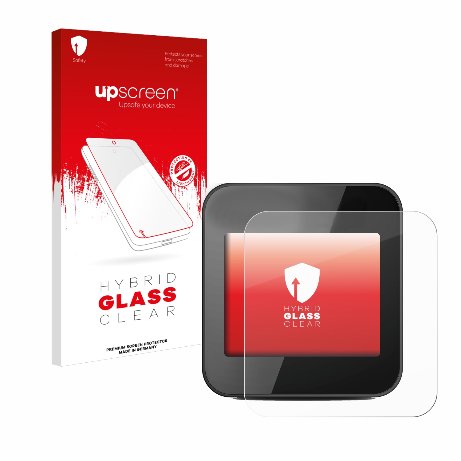 čirá skleněná fólie upscreen Hybrid Glas pro Cycplus GPS G1