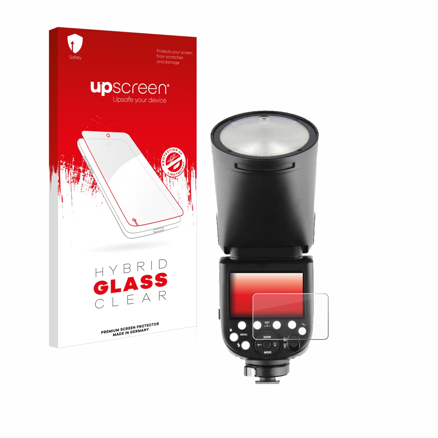 čirá skleněná fólie upscreen Hybrid Glas pro Godox V1