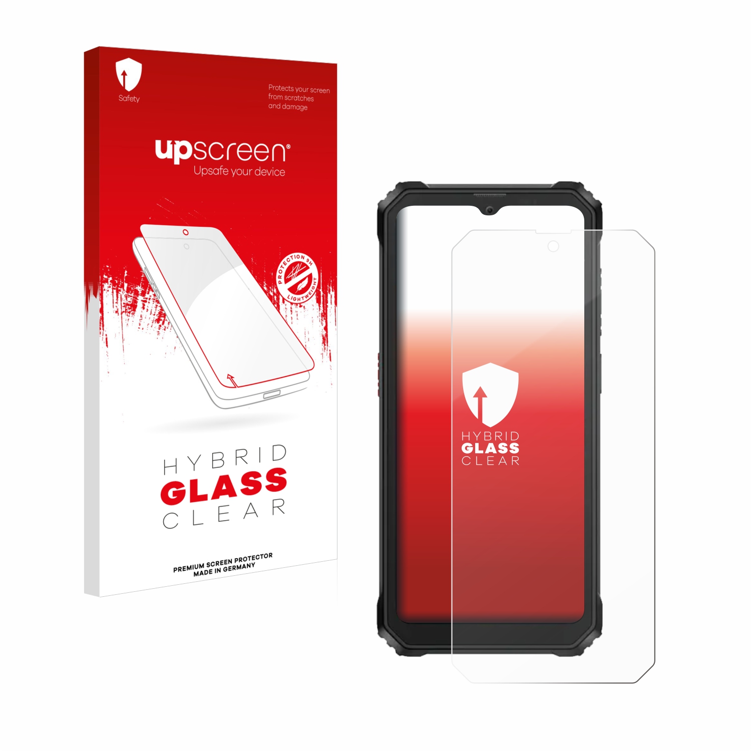 čirá skleněná fólie upscreen Hybrid Glas pro Blackview BV6200