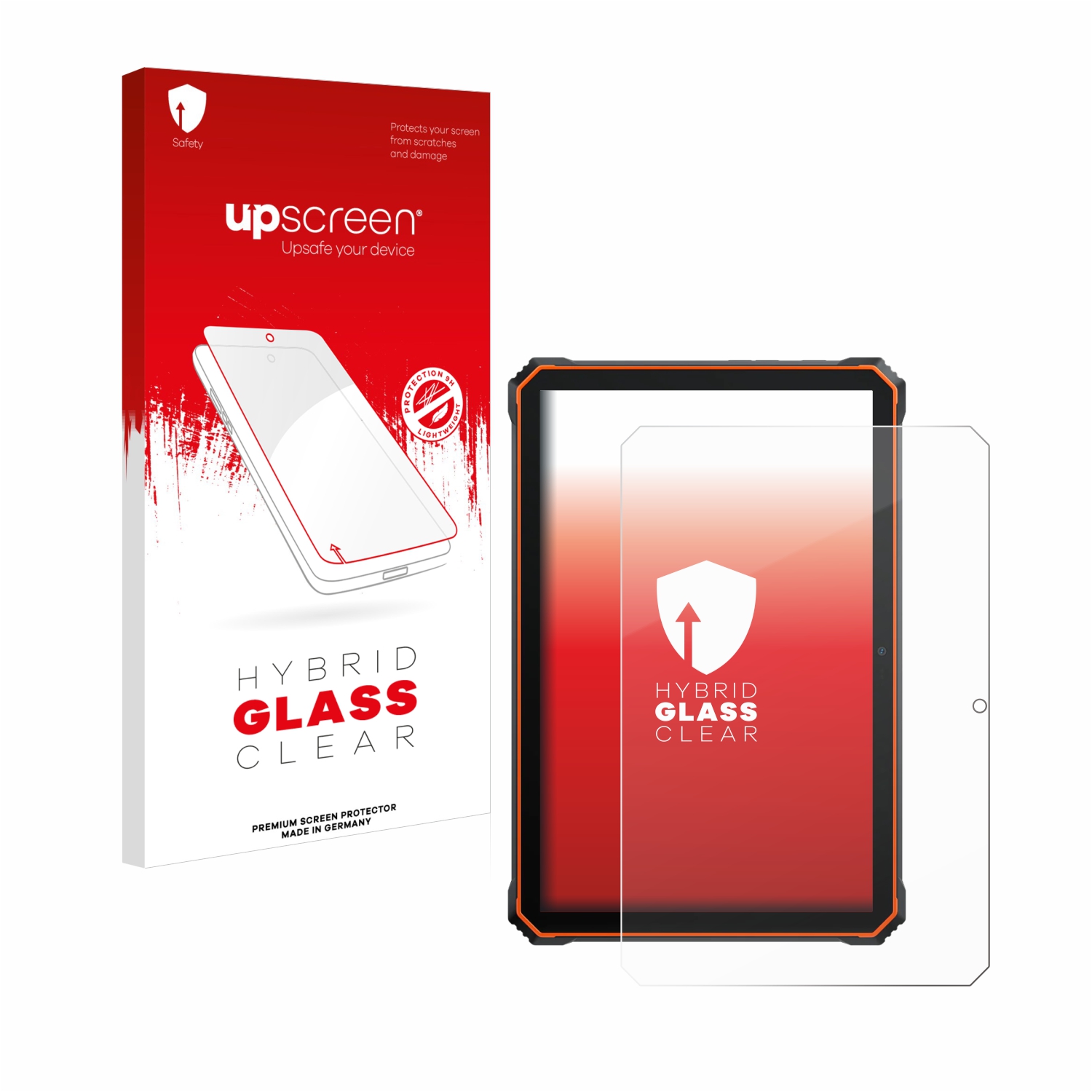 čirá skleněná fólie upscreen Hybrid Glas pro Blackview Oscal Spider 8