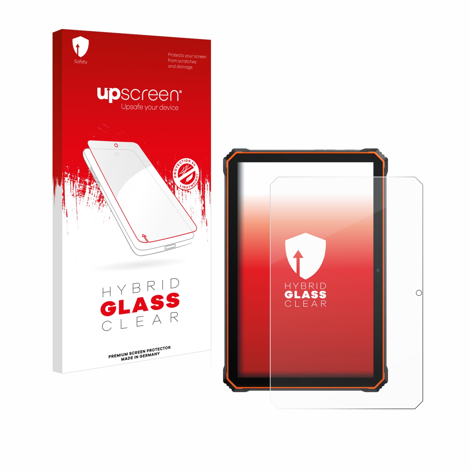 čirá skleněná fólie upscreen Hybrid Glas pro Blackview Active 6