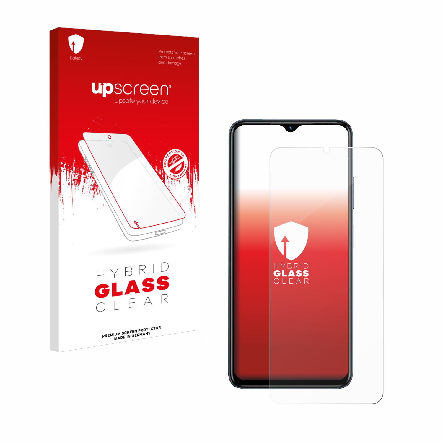 čirá skleněná fólie upscreen Hybrid Glas pro Infinix Hot 30i