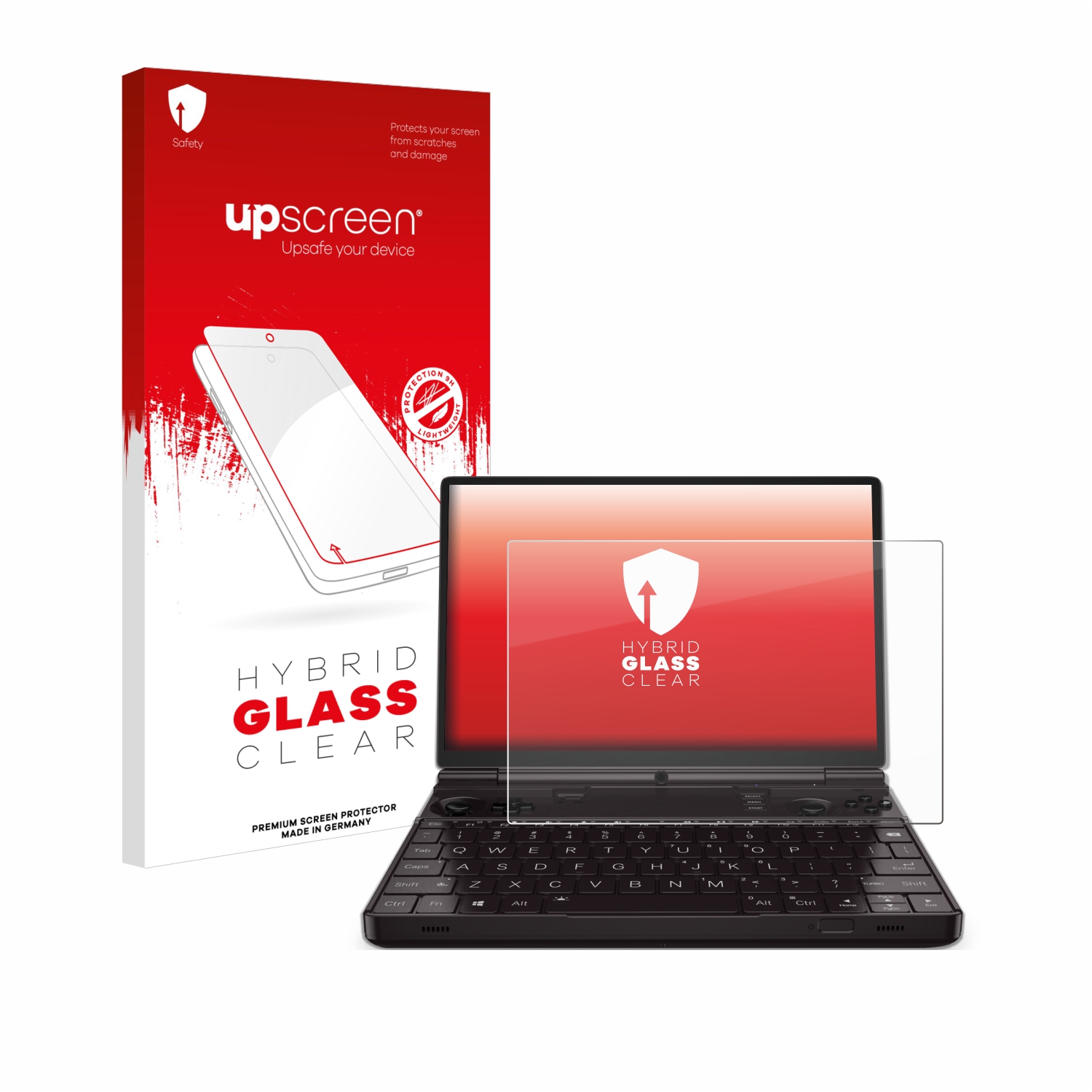 čirá skleněná fólie upscreen Hybrid Glas pro GPD Win Max 2 2023