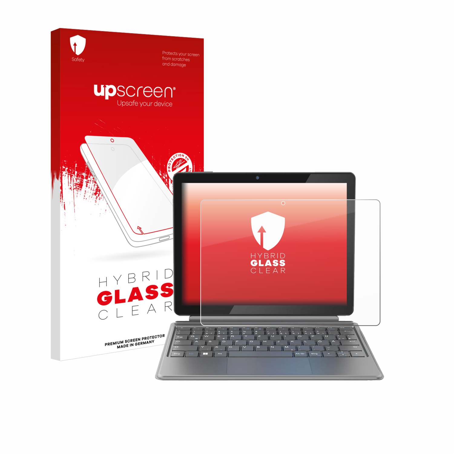 čirá skleněná fólie upscreen Hybrid Glas pro Alldocube iWork 20 Pro