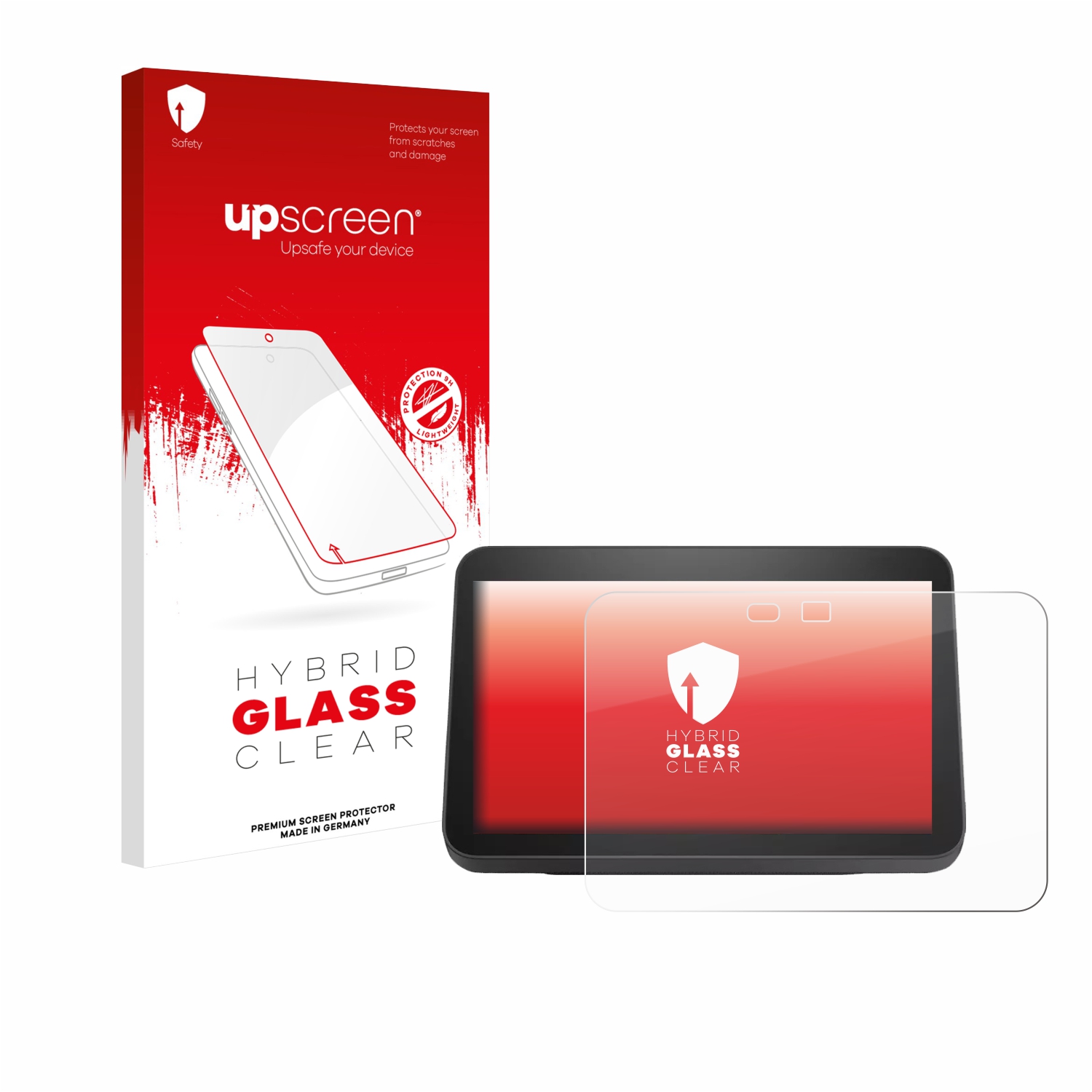čirá skleněná fólie upscreen Hybrid Glas pro Amazon Echo Show 8 2023 (3. Gen.)