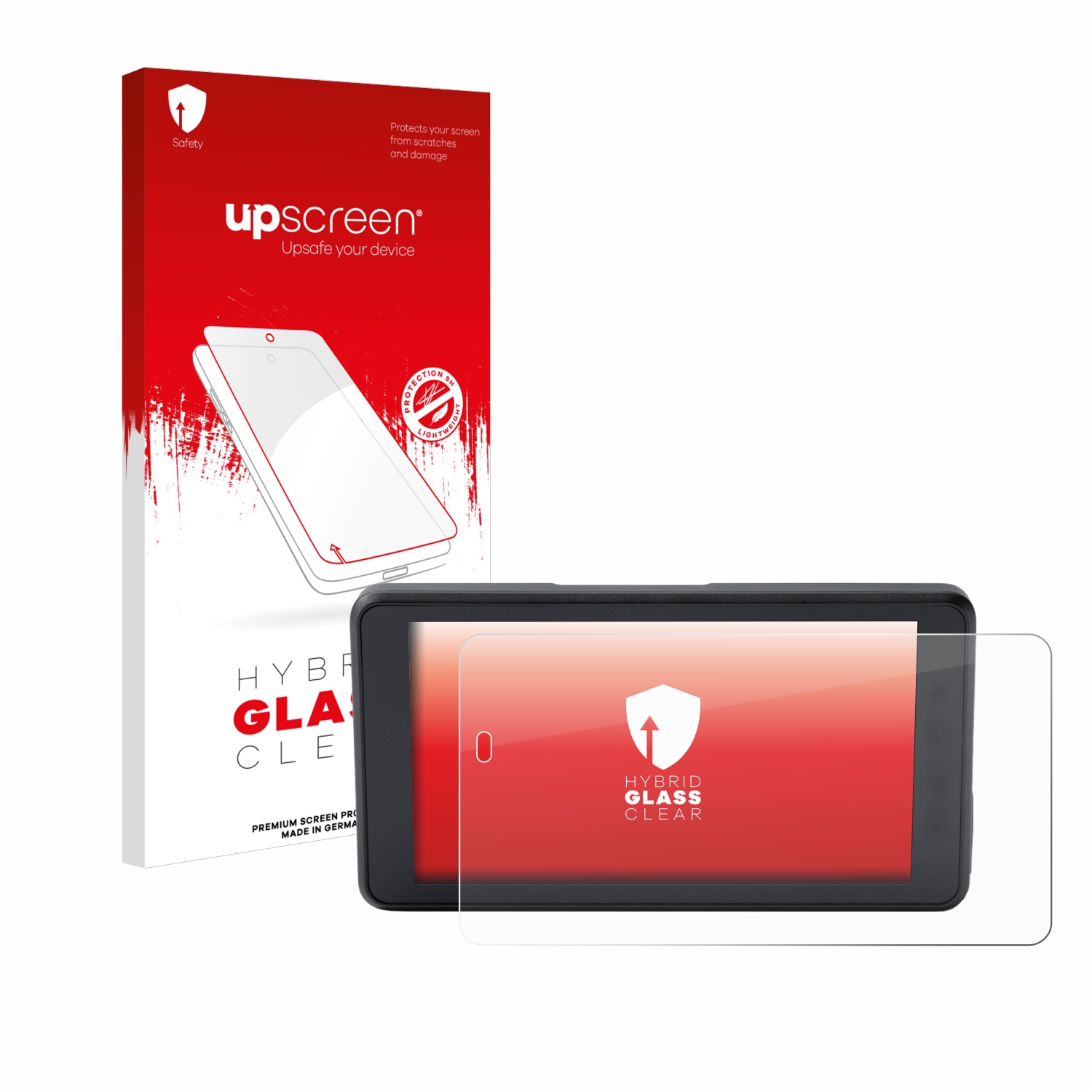čirá skleněná fólie upscreen Hybrid Glas pro BMW ConnectedRide Navigator