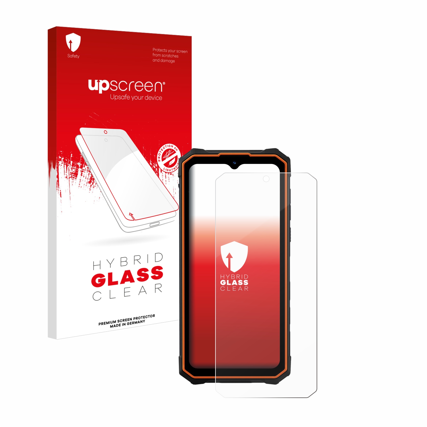 čirá skleněná fólie upscreen Hybrid Glas pro Hotwav Cyber 13 Pro