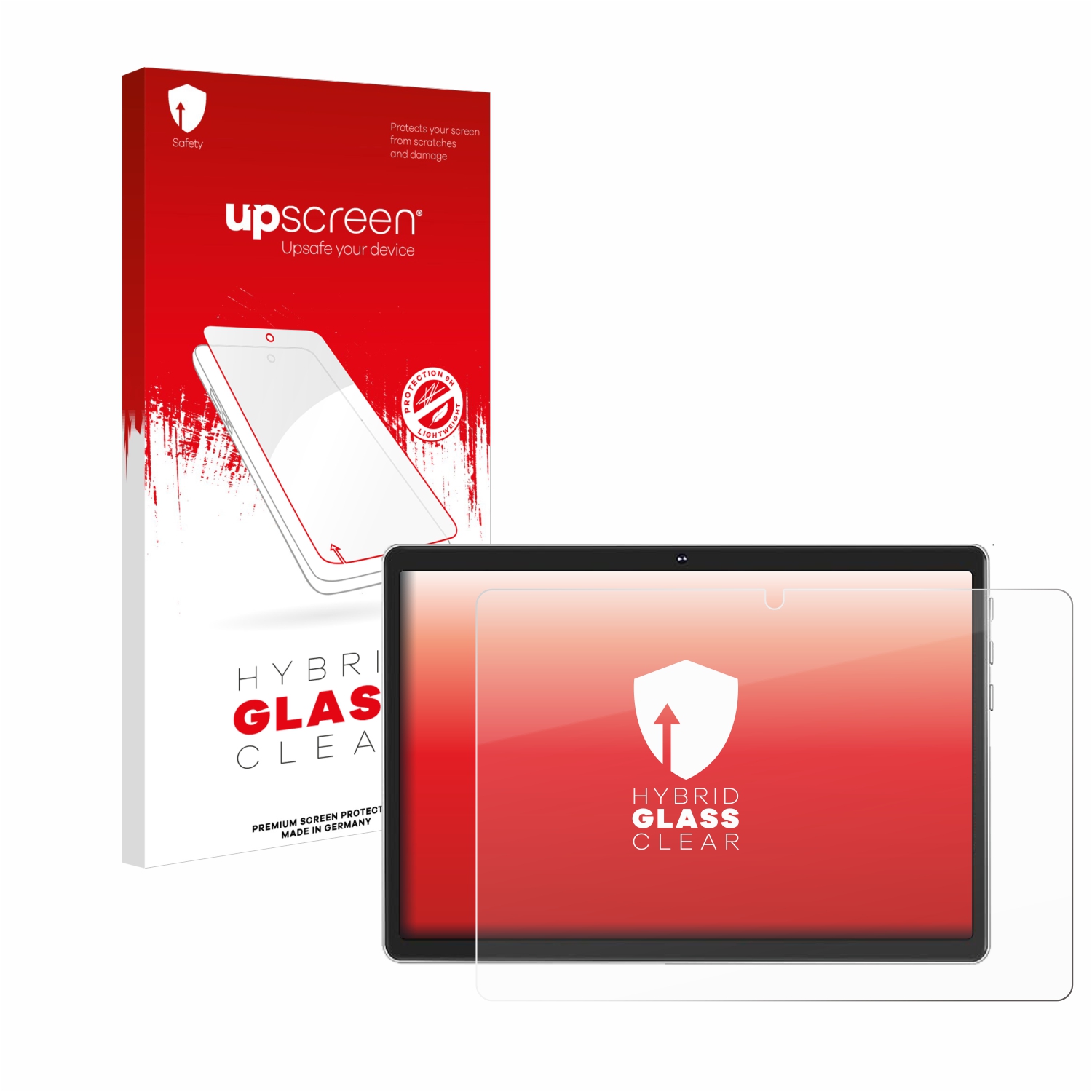 čirá skleněná fólie upscreen Hybrid Glas pro Facetel Q6