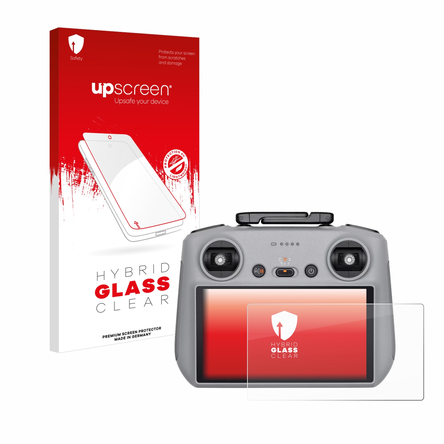 čirá skleněná fólie upscreen Hybrid Glas pro DJI RC 2