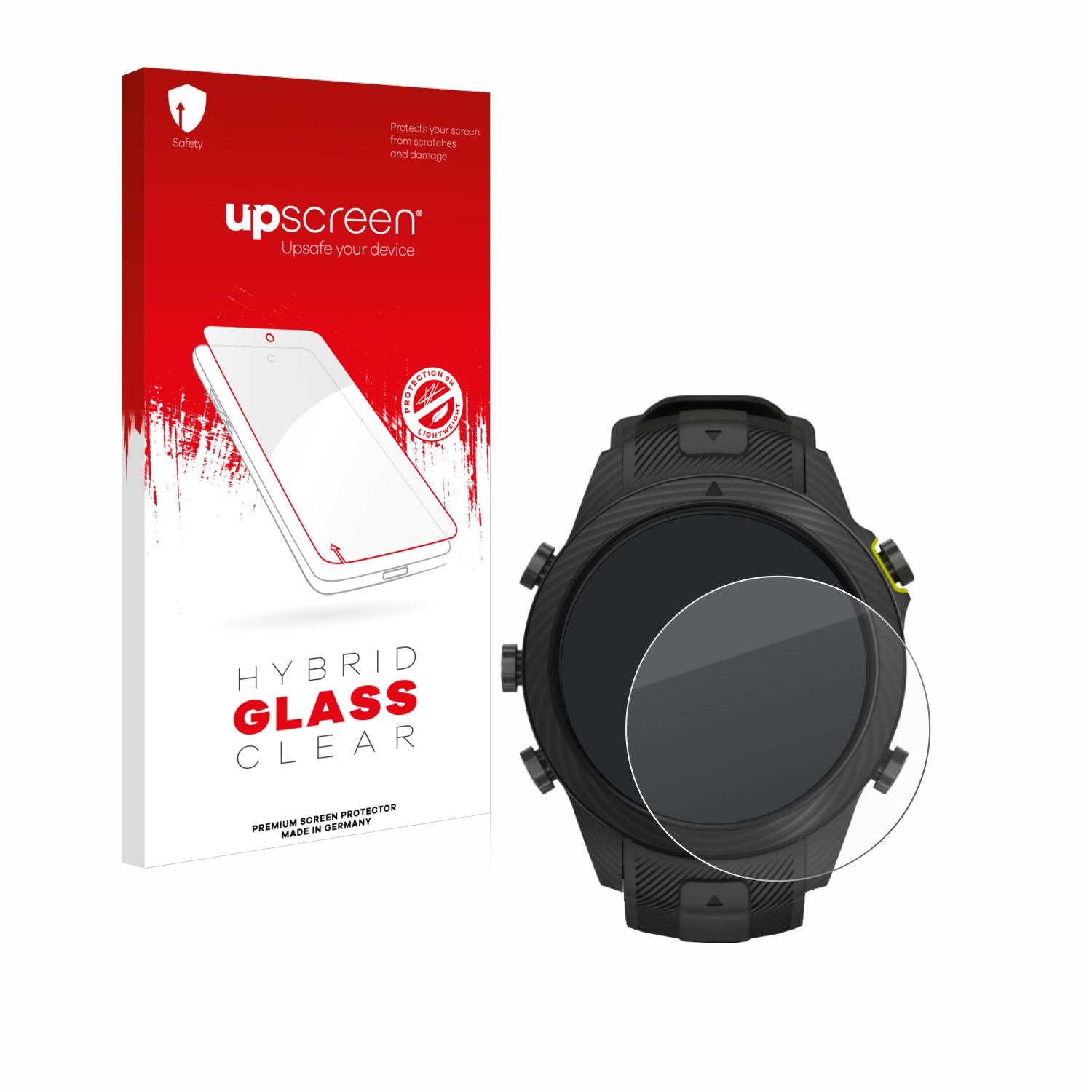 čirá skleněná fólie upscreen Hybrid Glas pro Garmin Marq Athlete Gen 2