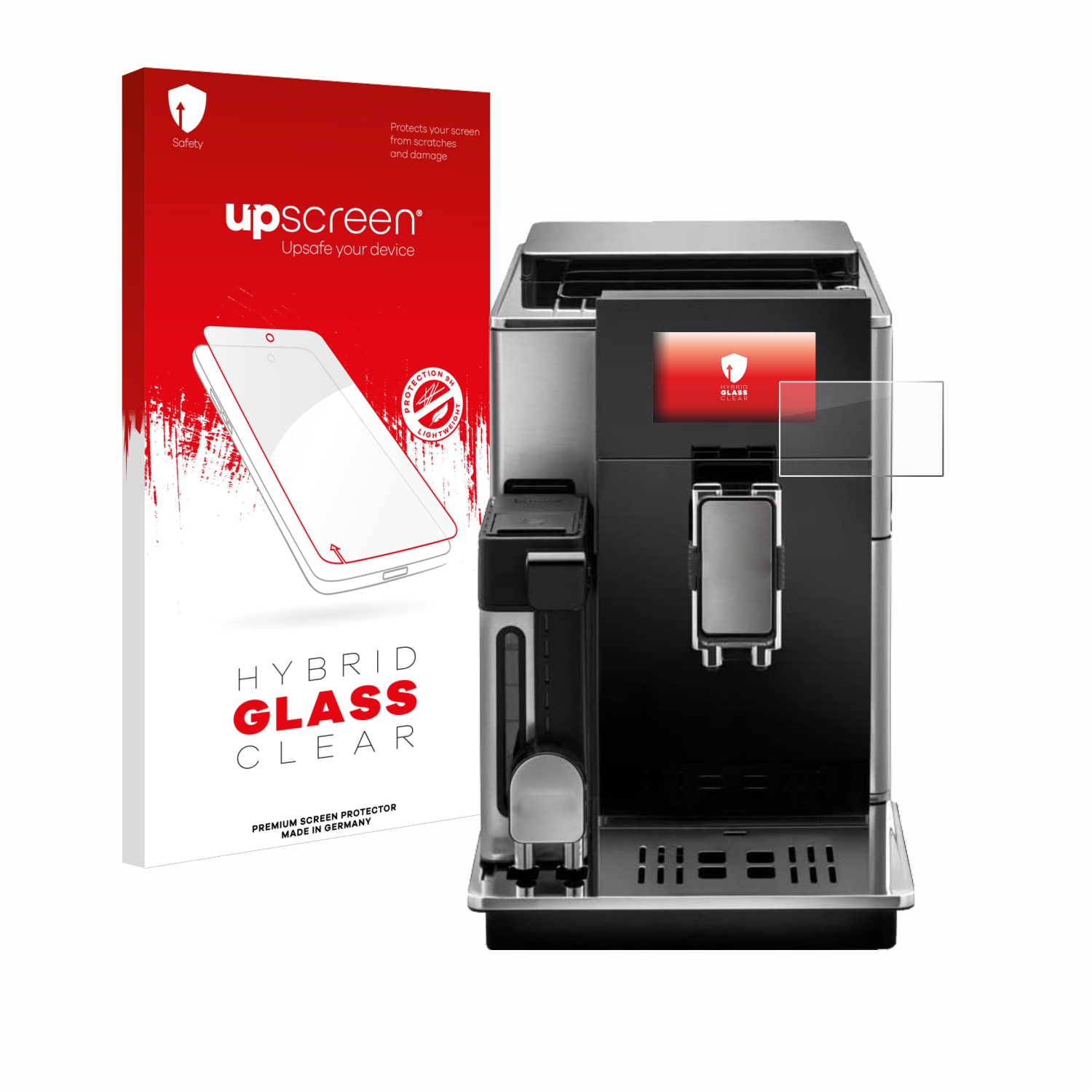 čirá skleněná fólie upscreen Hybrid Glas pro DeLonghi Maestosa