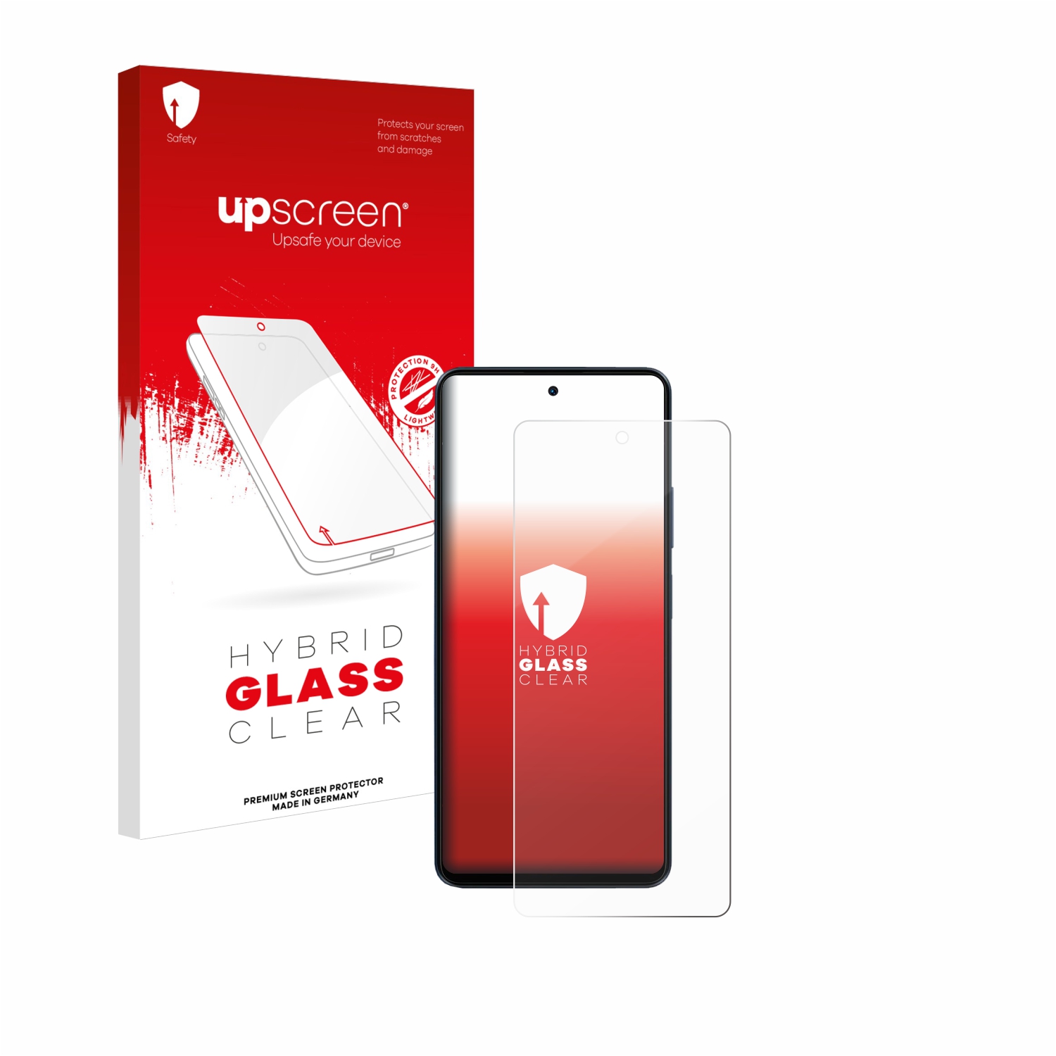 čirá skleněná fólie upscreen Hybrid Glas pro Blackview Shark 8