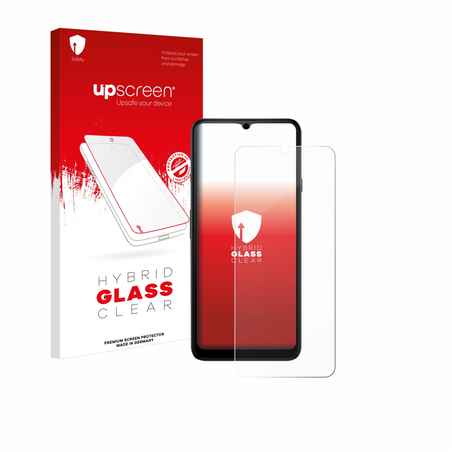 čirá skleněná fólie upscreen Hybrid Glas pro Cubot Note 40