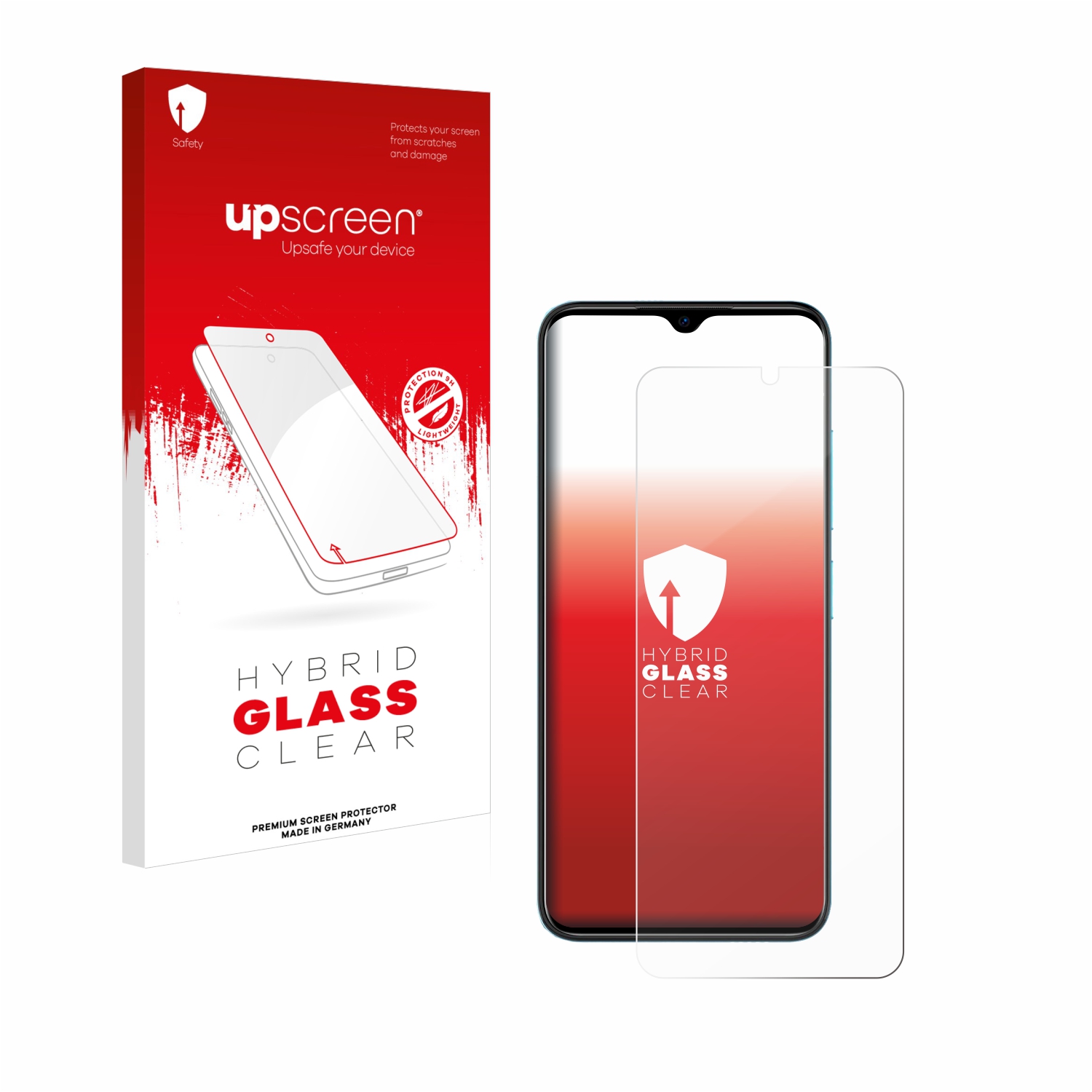 čirá skleněná fólie upscreen Hybrid Glas pro Doogee X98