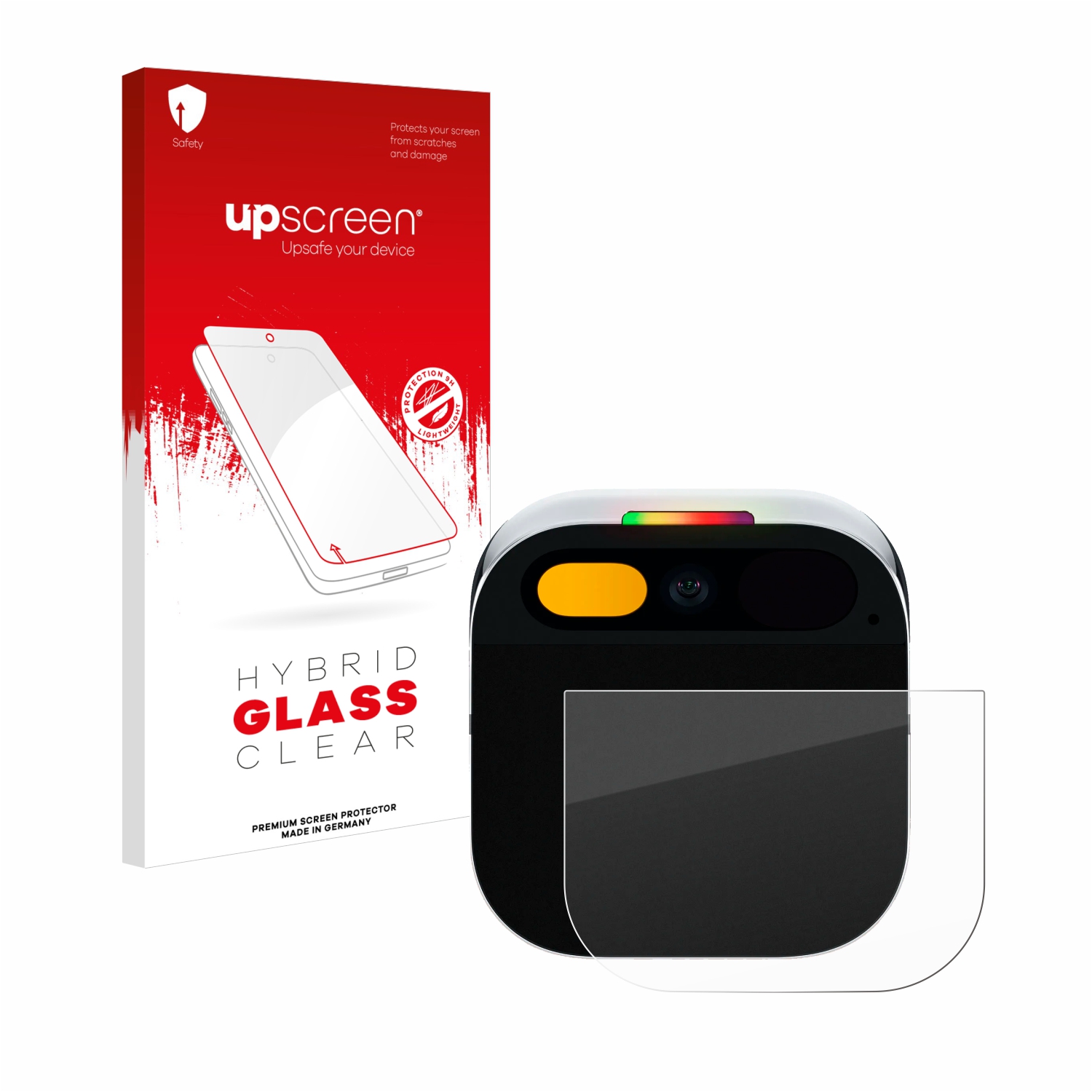 čirá skleněná fólie upscreen Hybrid Glas pro Humane Ai Pin (Touch Trackpad)