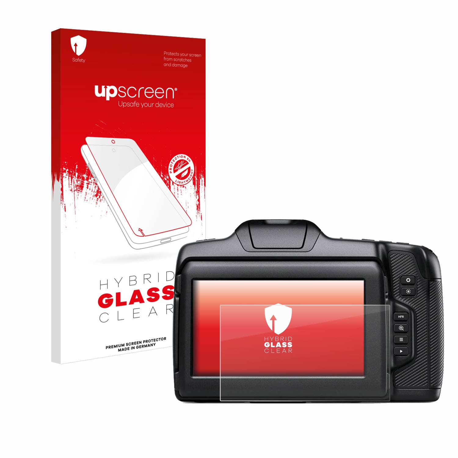 čirá skleněná fólie upscreen Hybrid Glas pro Blackmagic Pocket Cinema Camera 6K G2