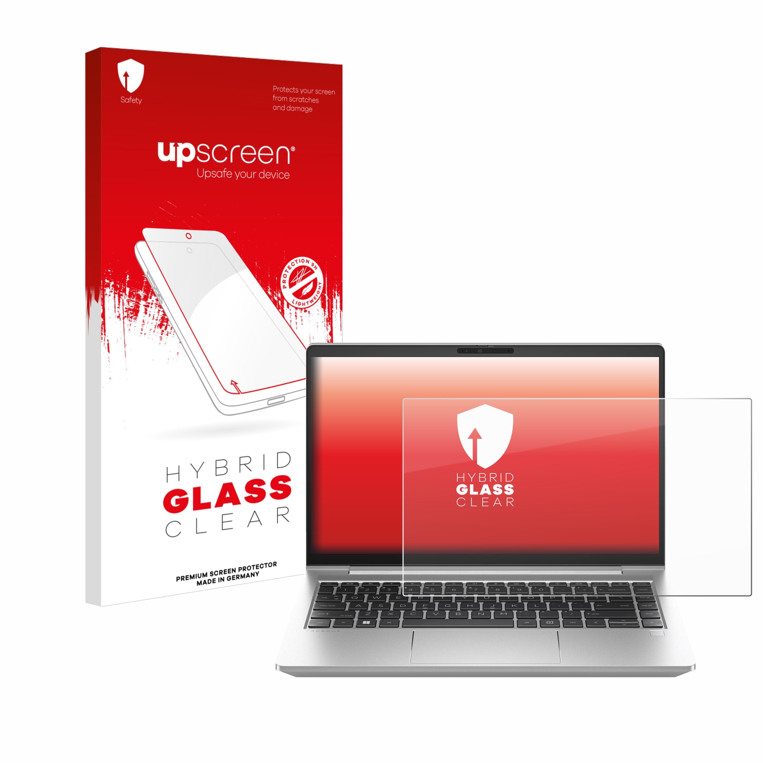 čirá skleněná fólie upscreen Hybrid Glas pro HP ProBook 445 G10