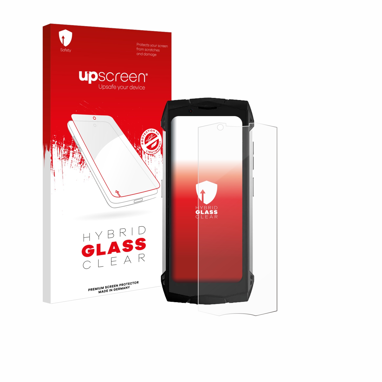 čirá skleněná fólie upscreen Hybrid Glas pro Doogee S Mini