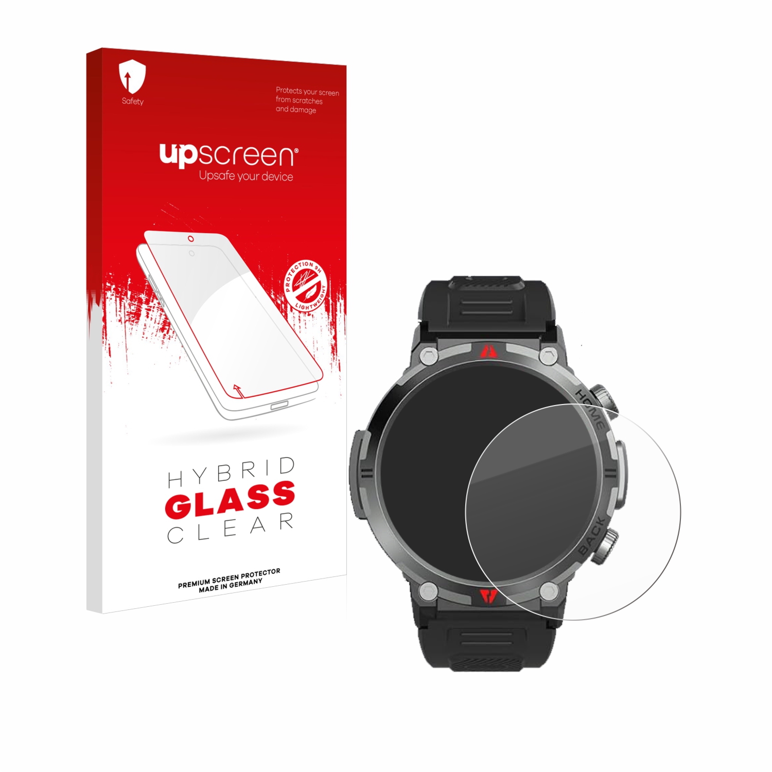 čirá skleněná fólie upscreen Hybrid Glas pro IFMDA S100 1.45