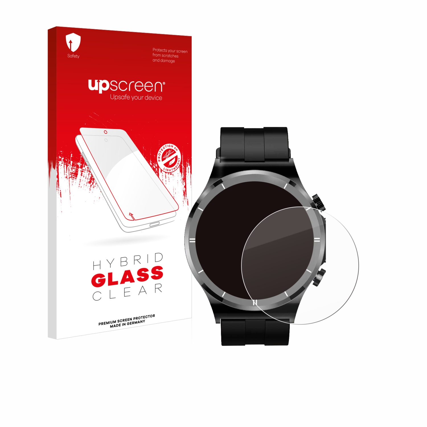 čirá skleněná fólie upscreen Hybrid Glas pro DekeFit T30 1.39